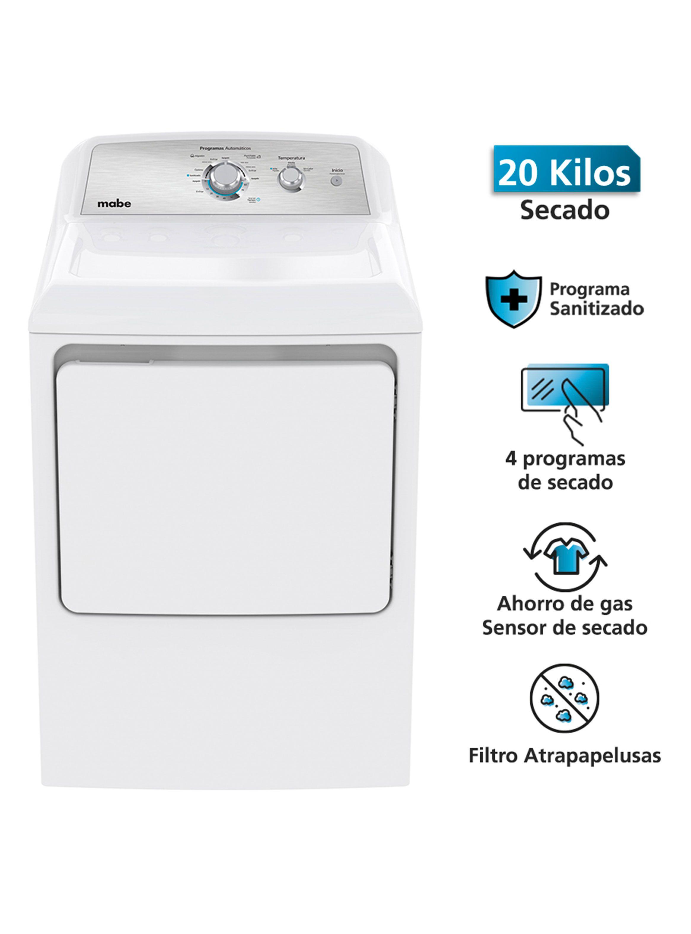 Secadora a Gas Frontal 20 Kg SMG26N5MNBCL1 Blanca-2
