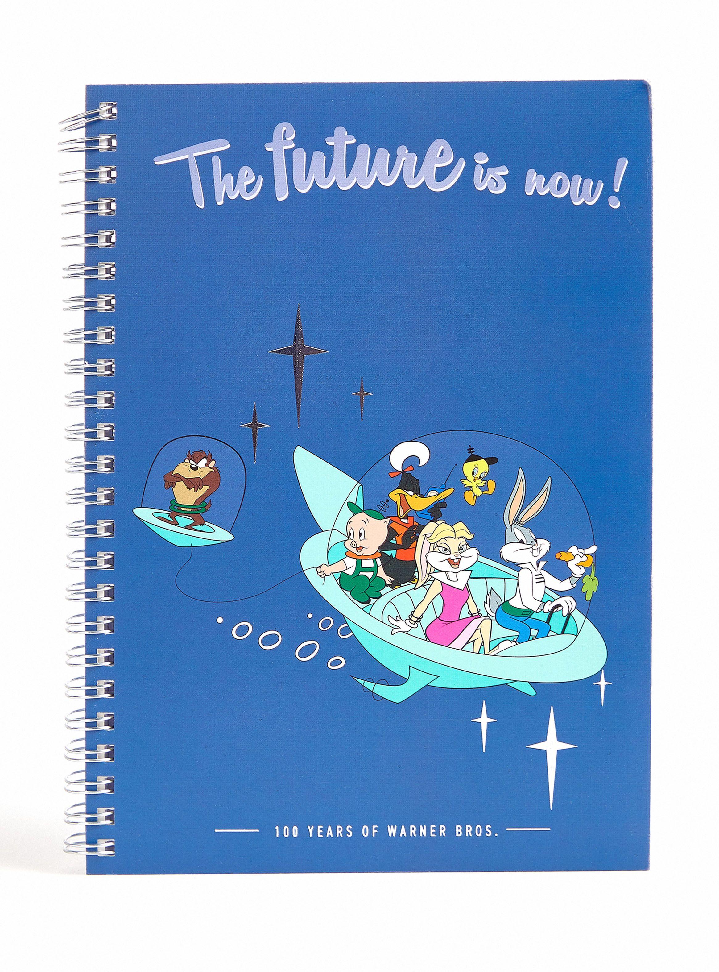 Set de Accesorios Cuaderno Espiral Warner Bros.-0