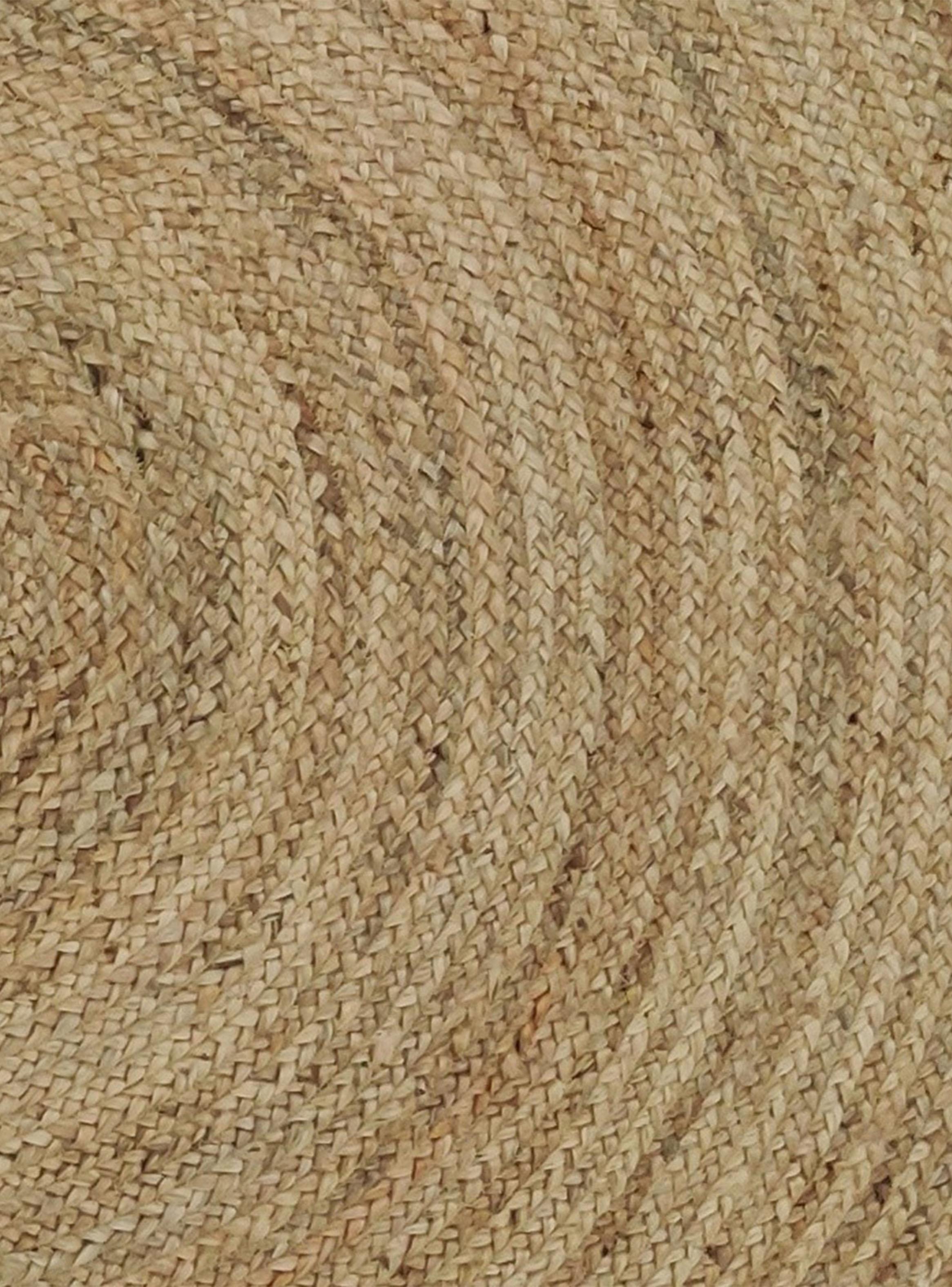 Alfombra Jute Redonda Cancun 150x150 cm Naranjo-2