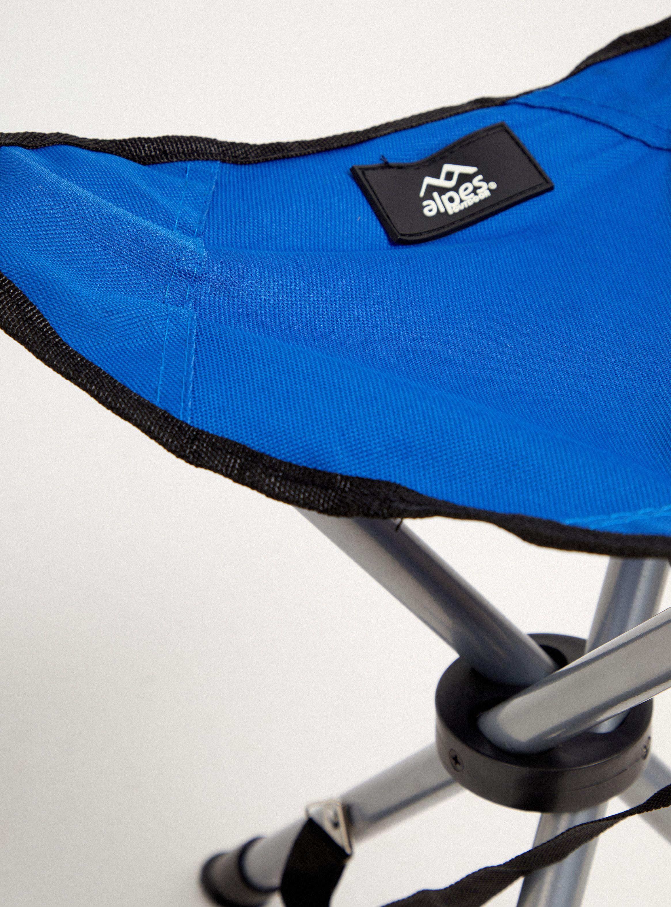 Banquito Tripode de Camping Azul-1