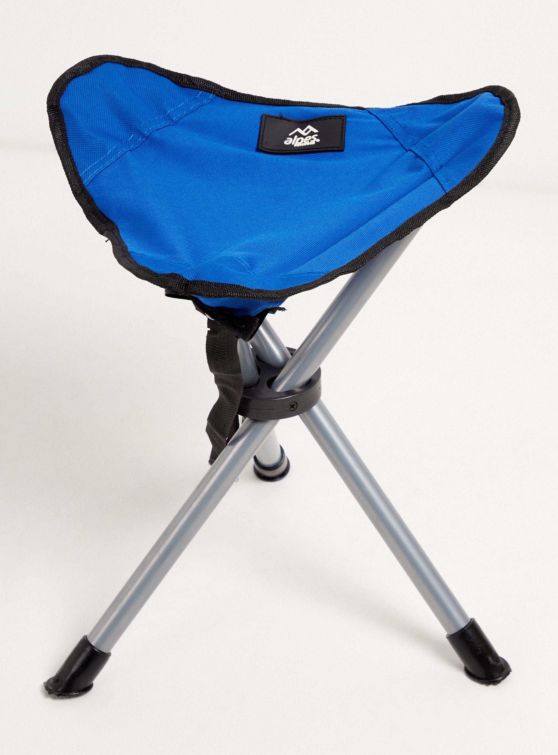 Banquito Tripode de Camping Azul-0