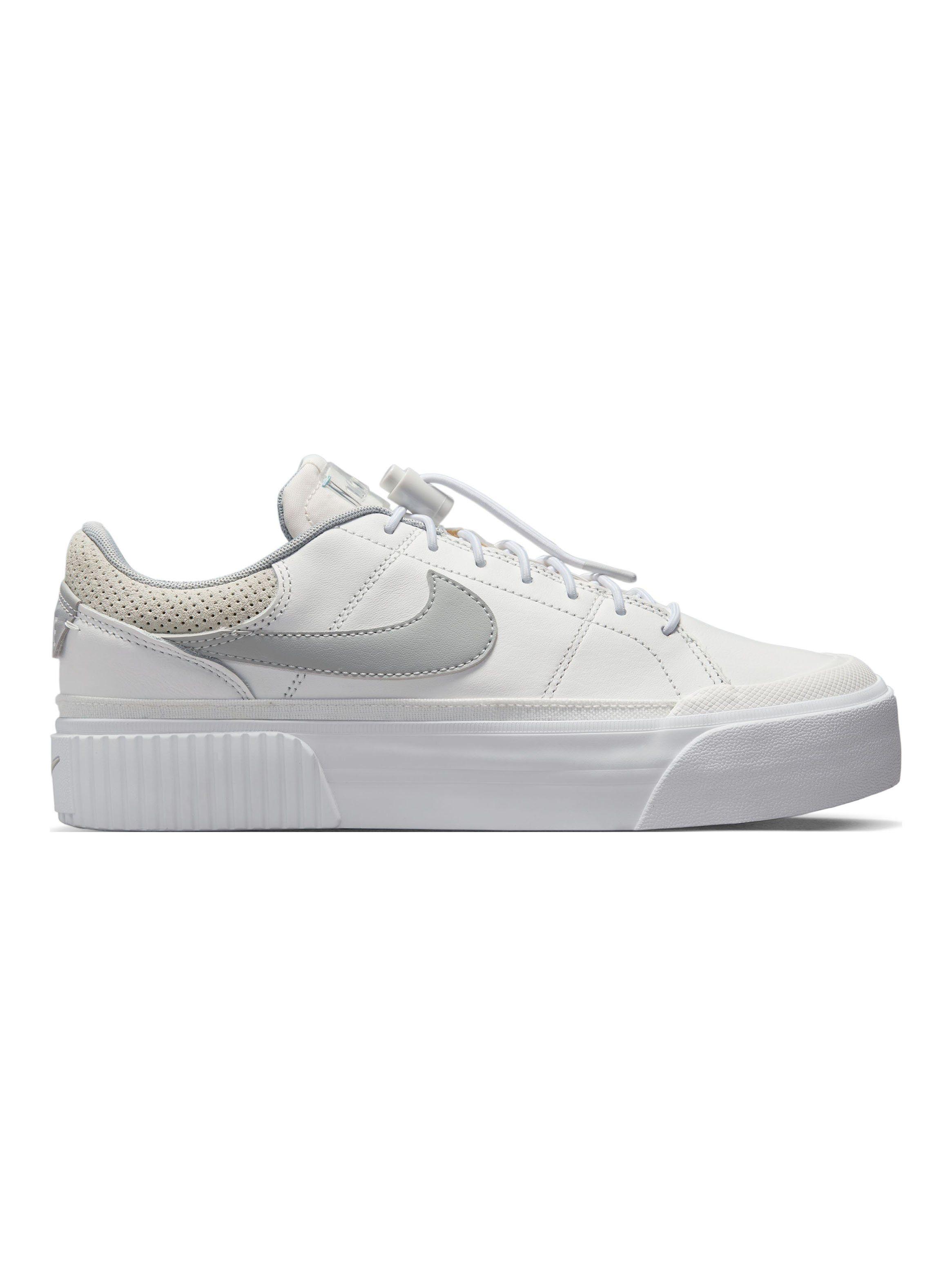 Zapatilla Urbana Aterciopelada Court Legacy Lift Mujer-0