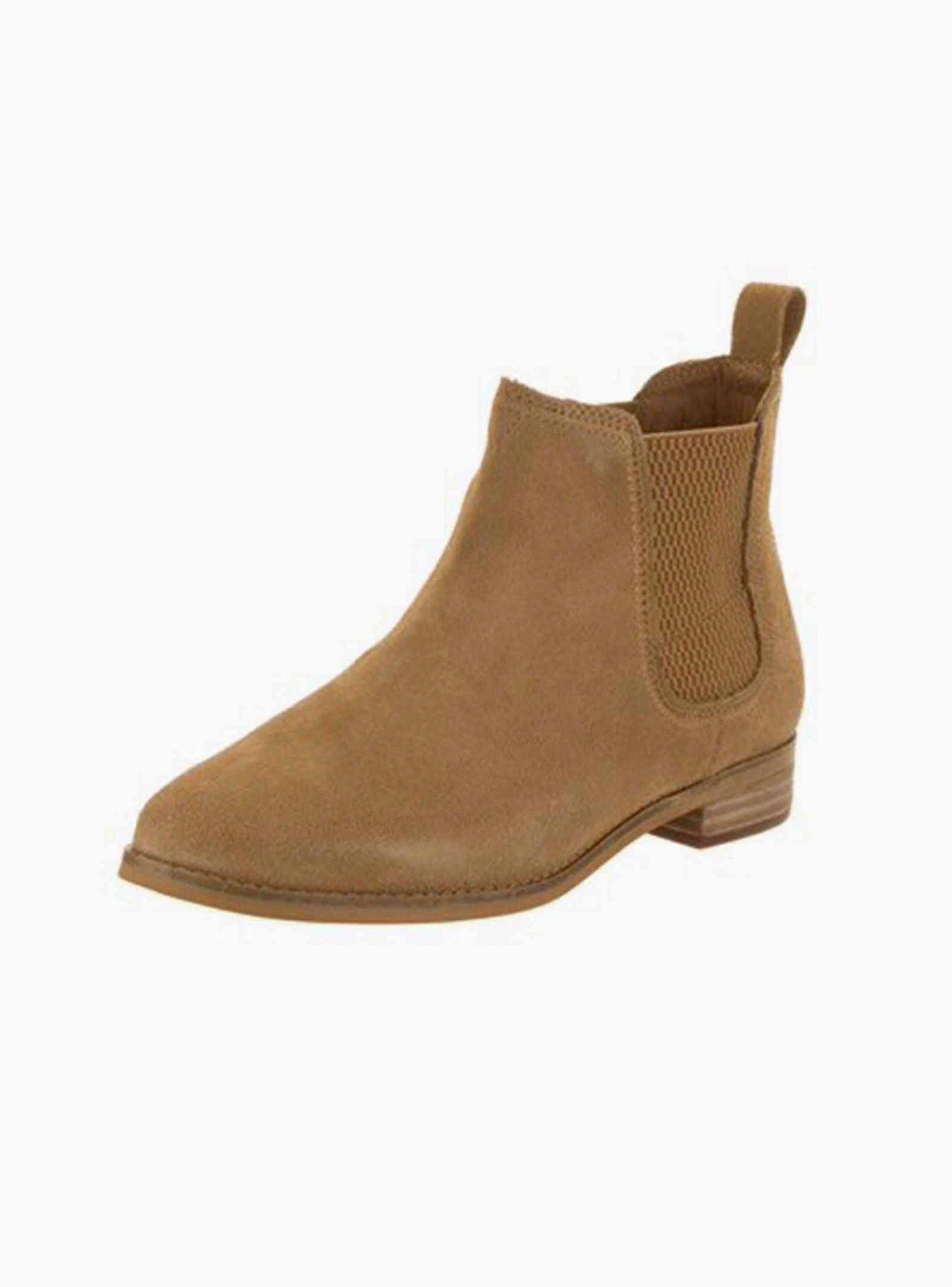 Botín Toms Mujer Ella Toffee Suede-2