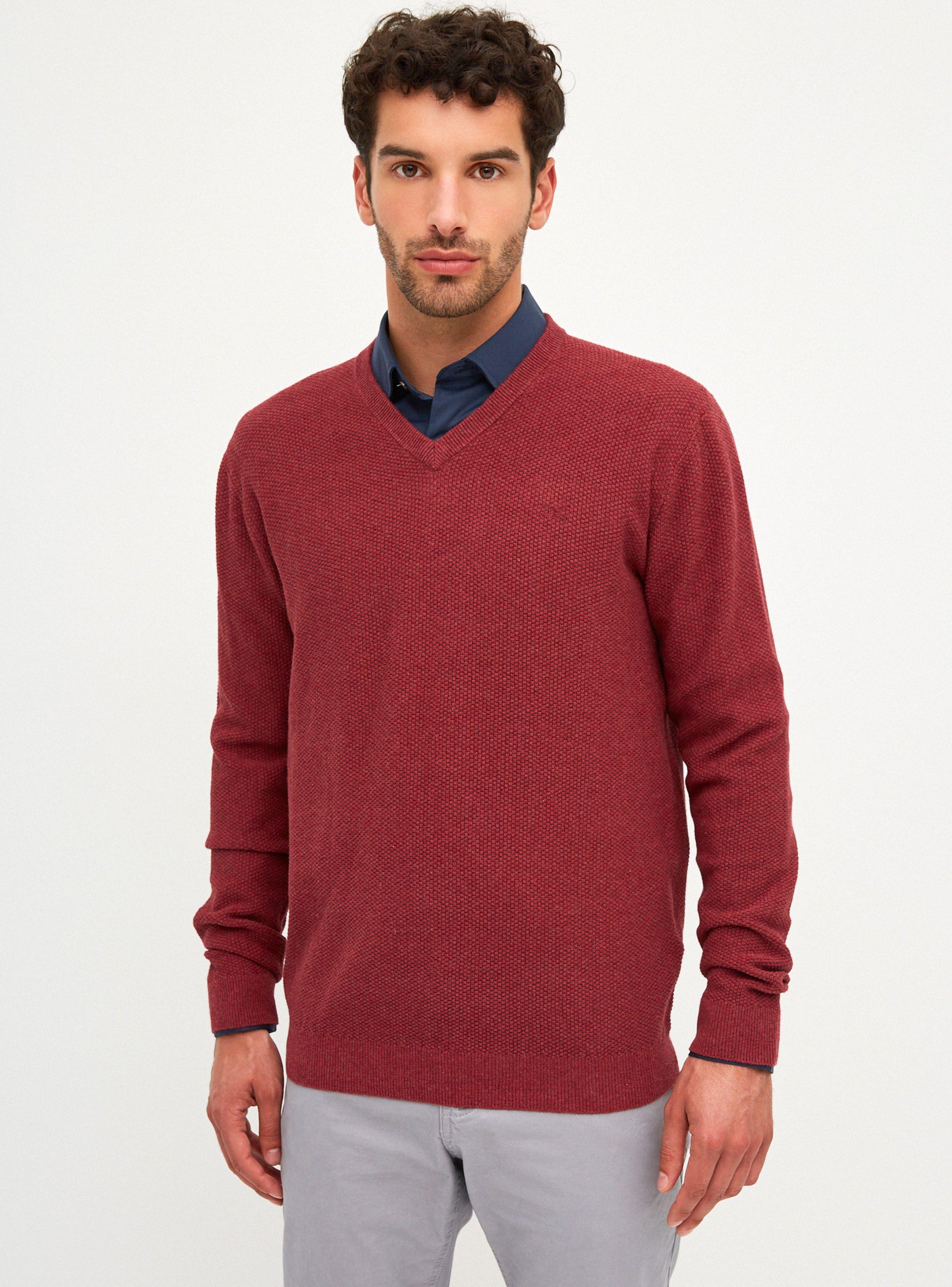 Sweater Moda Cuello V-0