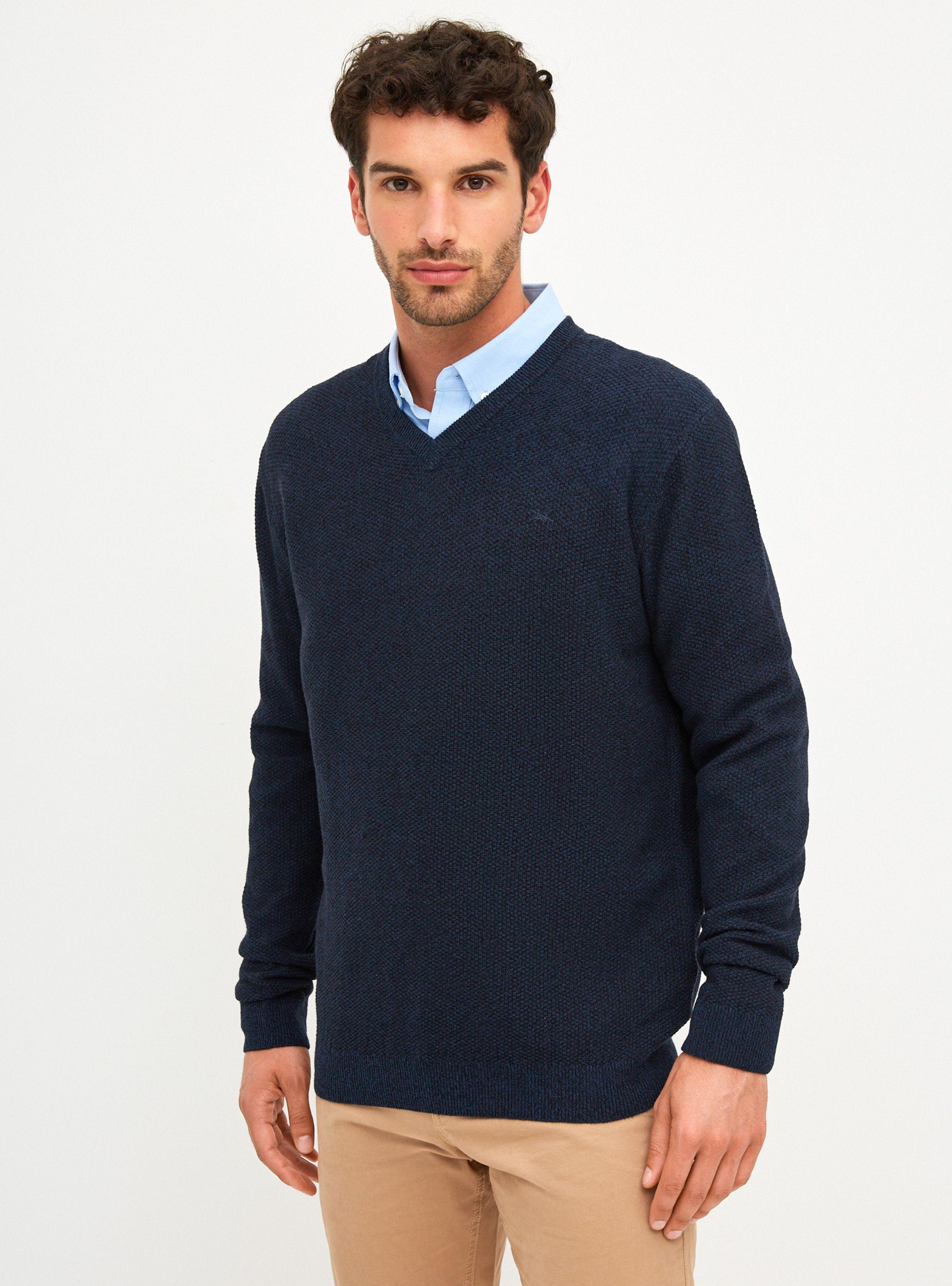 Sweater Moda Cuello V-0