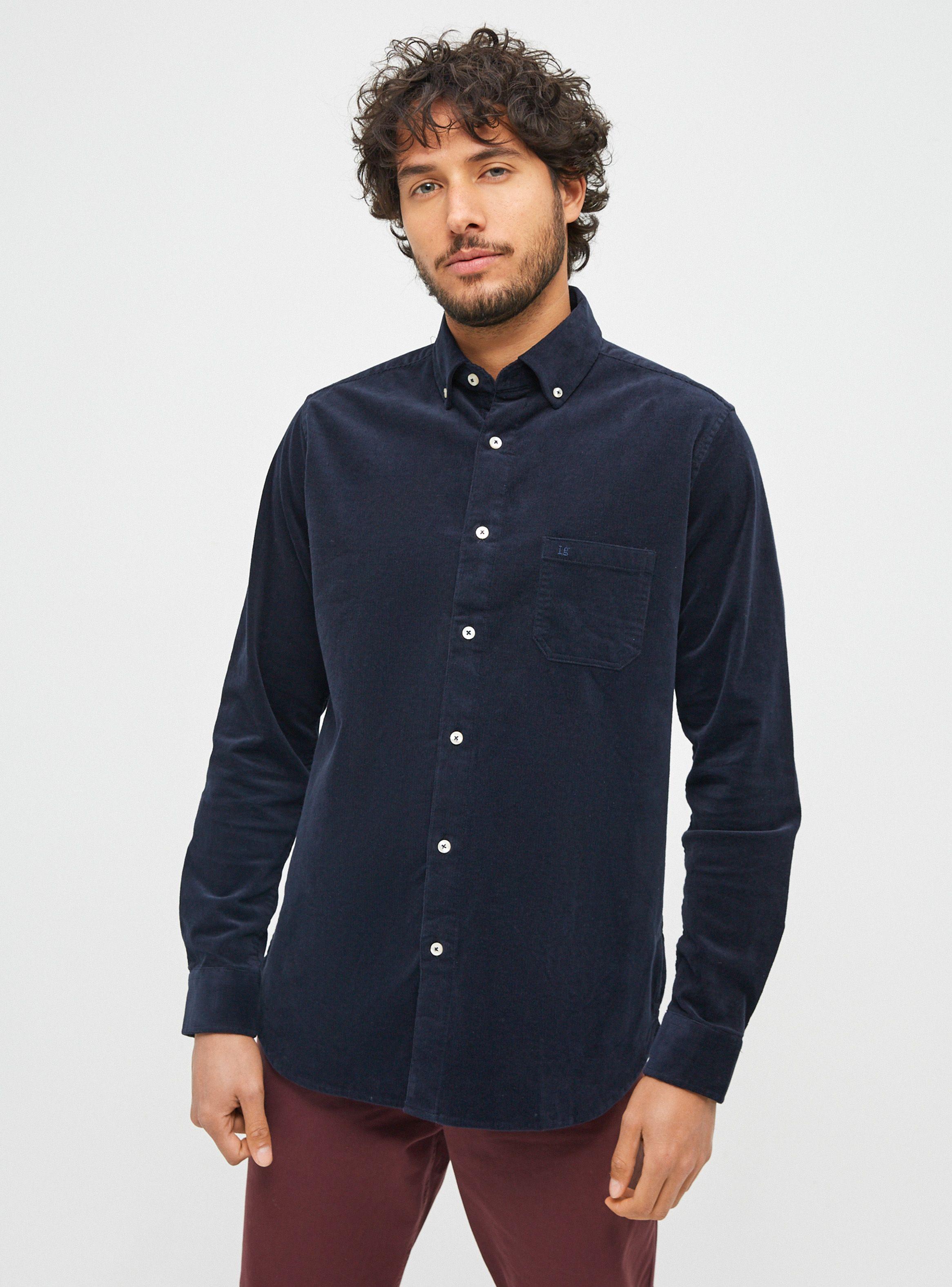 Camisa  Cotelé  Print Manga Larga-0