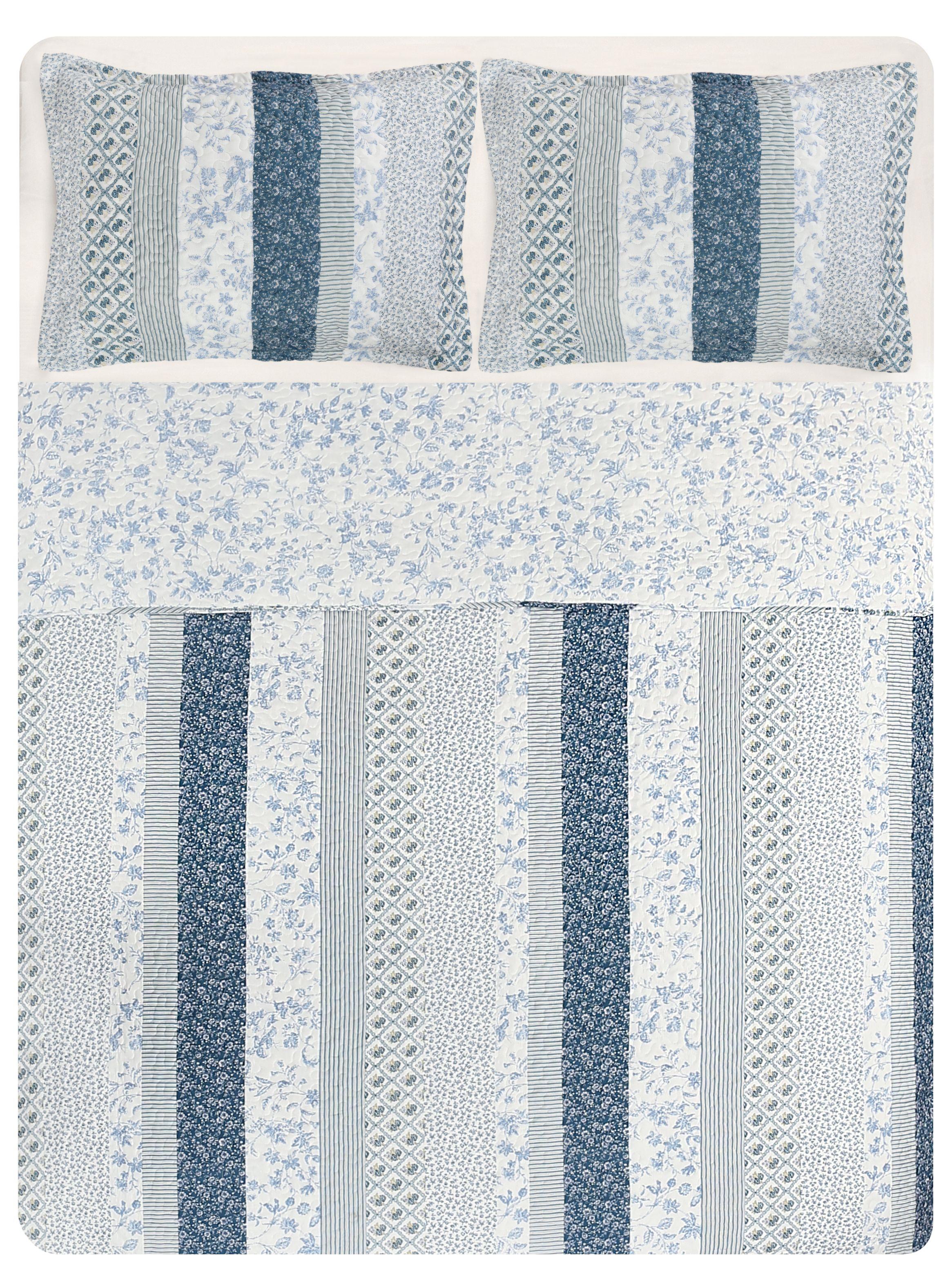 Quilt Flor Vertical 2 Plazas-3