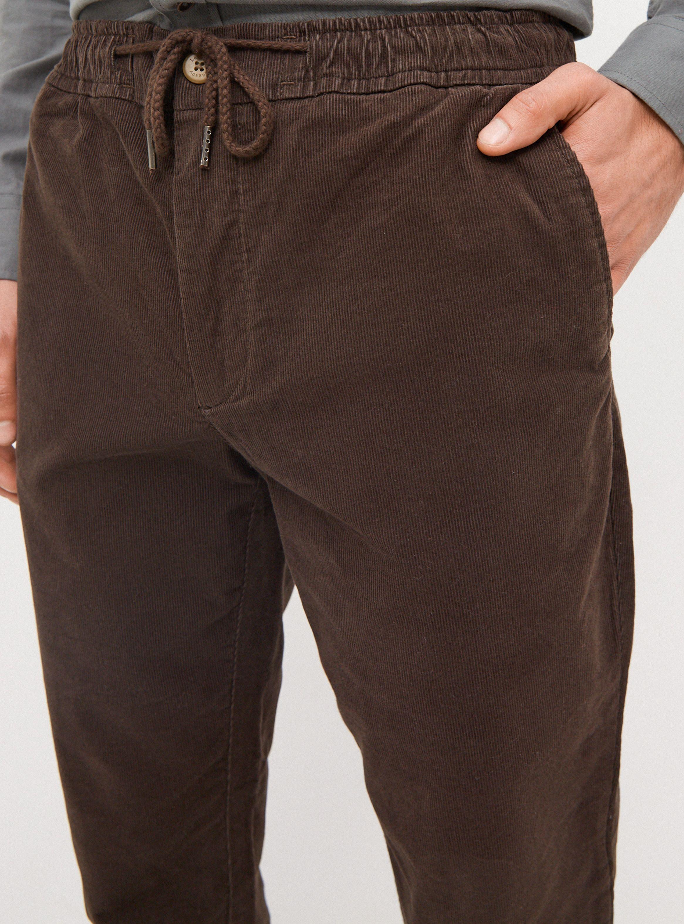 Pantalónes Cotelé Cintura Elasticada-2