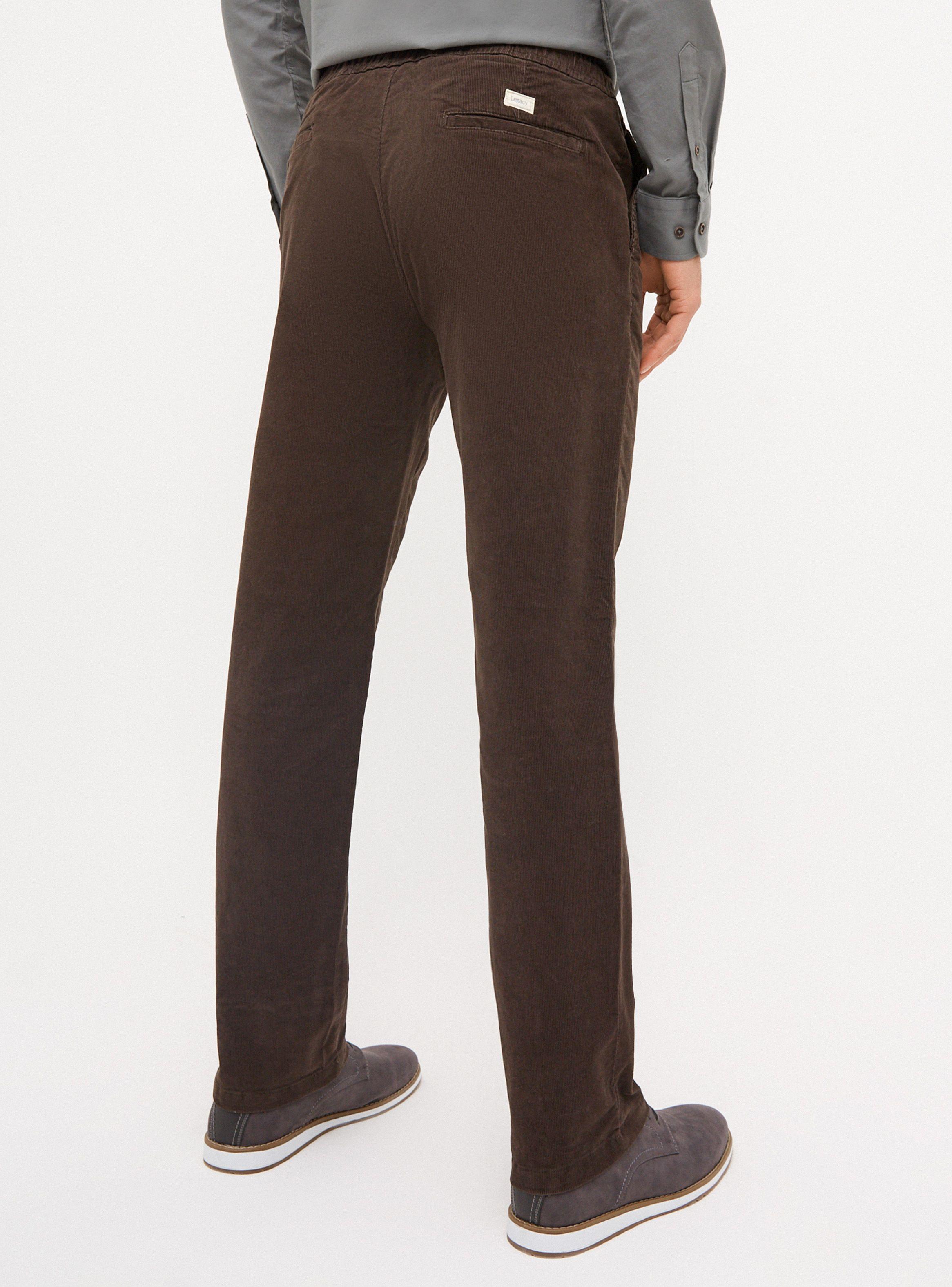 Pantalónes Cotelé Cintura Elasticada-1