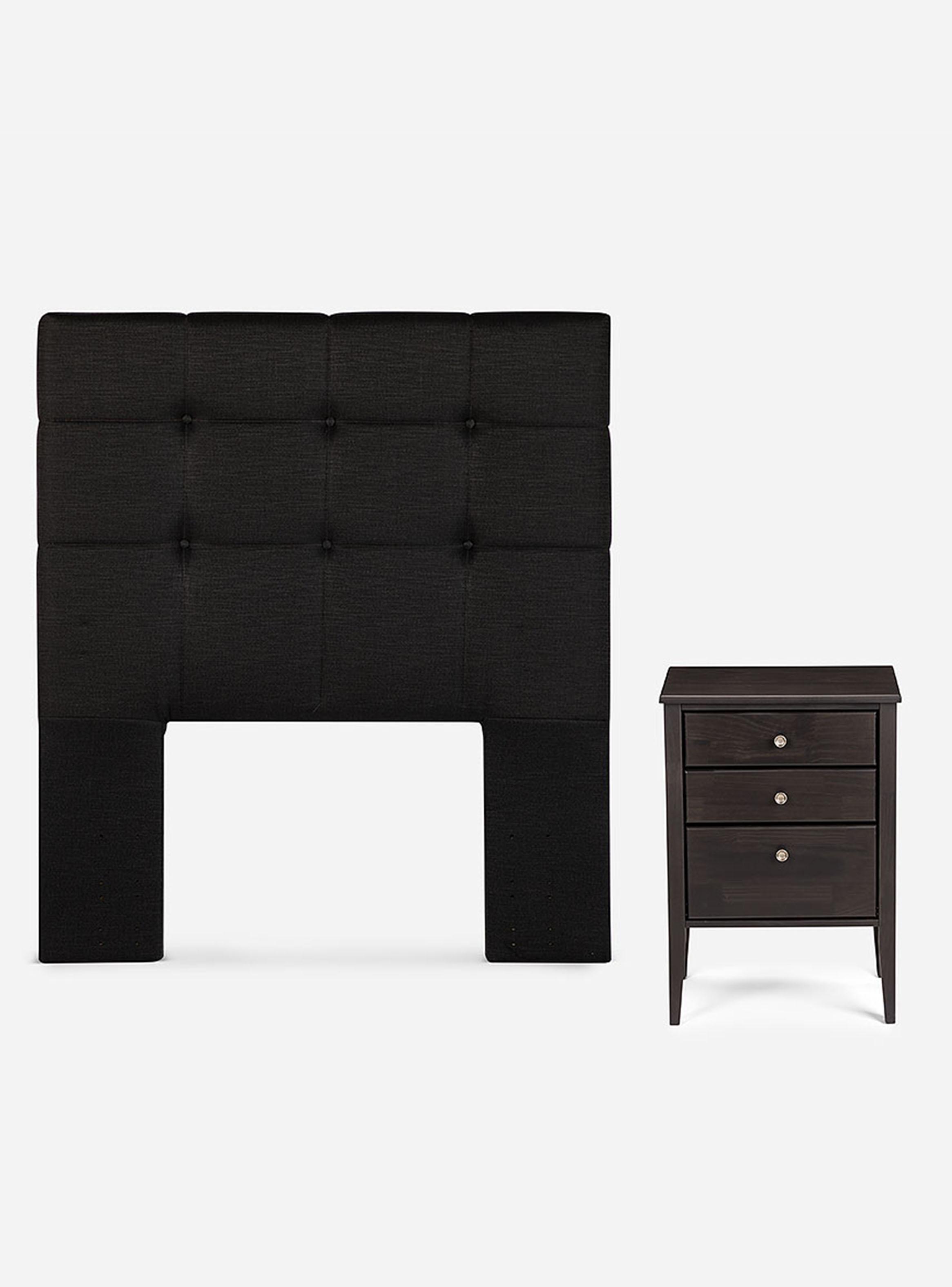 Cama Europea 1 Plaza New Style 6 Plus + Set Issey-2