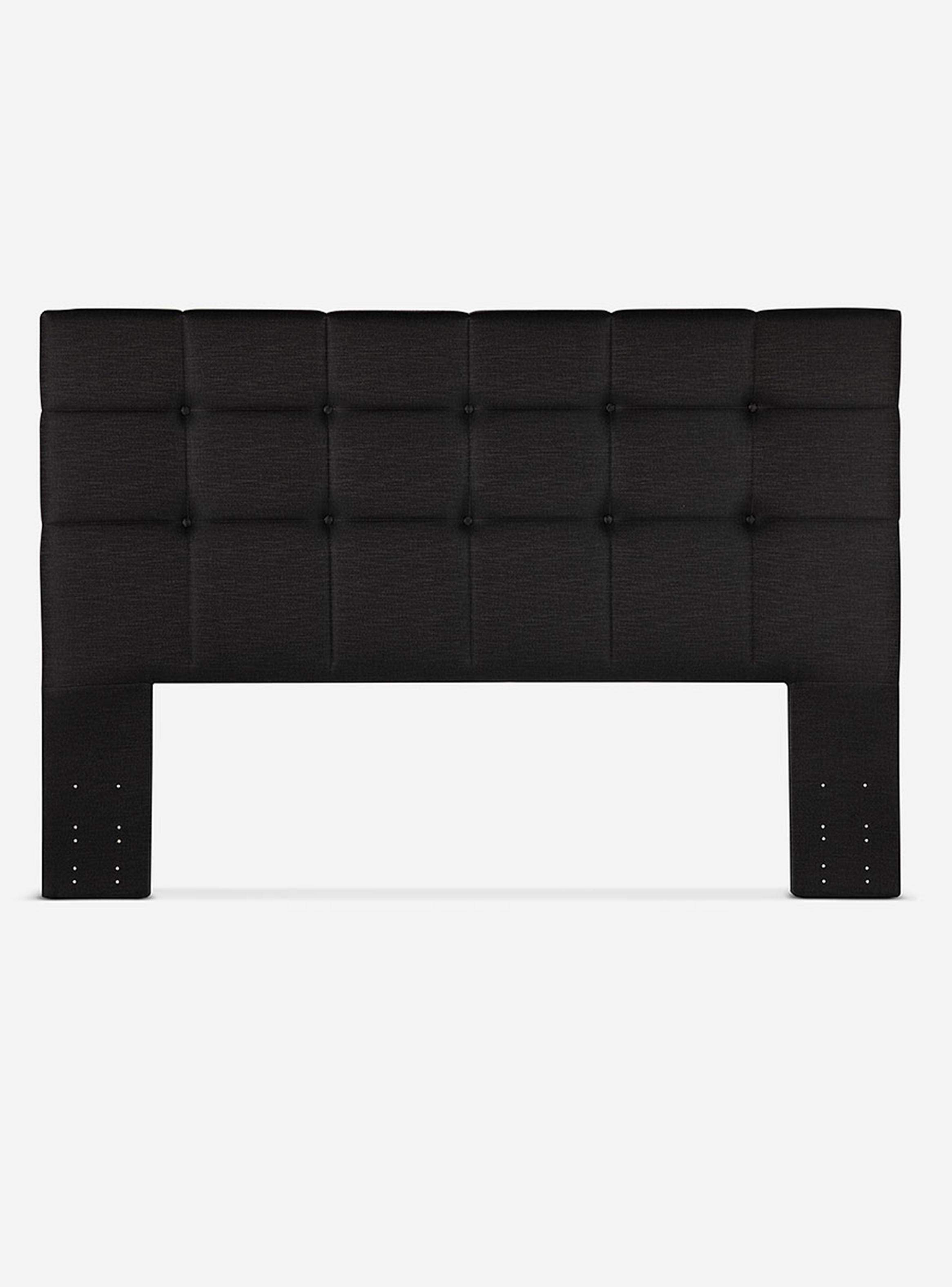 Cama Europea King Art 4 + Respaldo Issey Grafito-2
