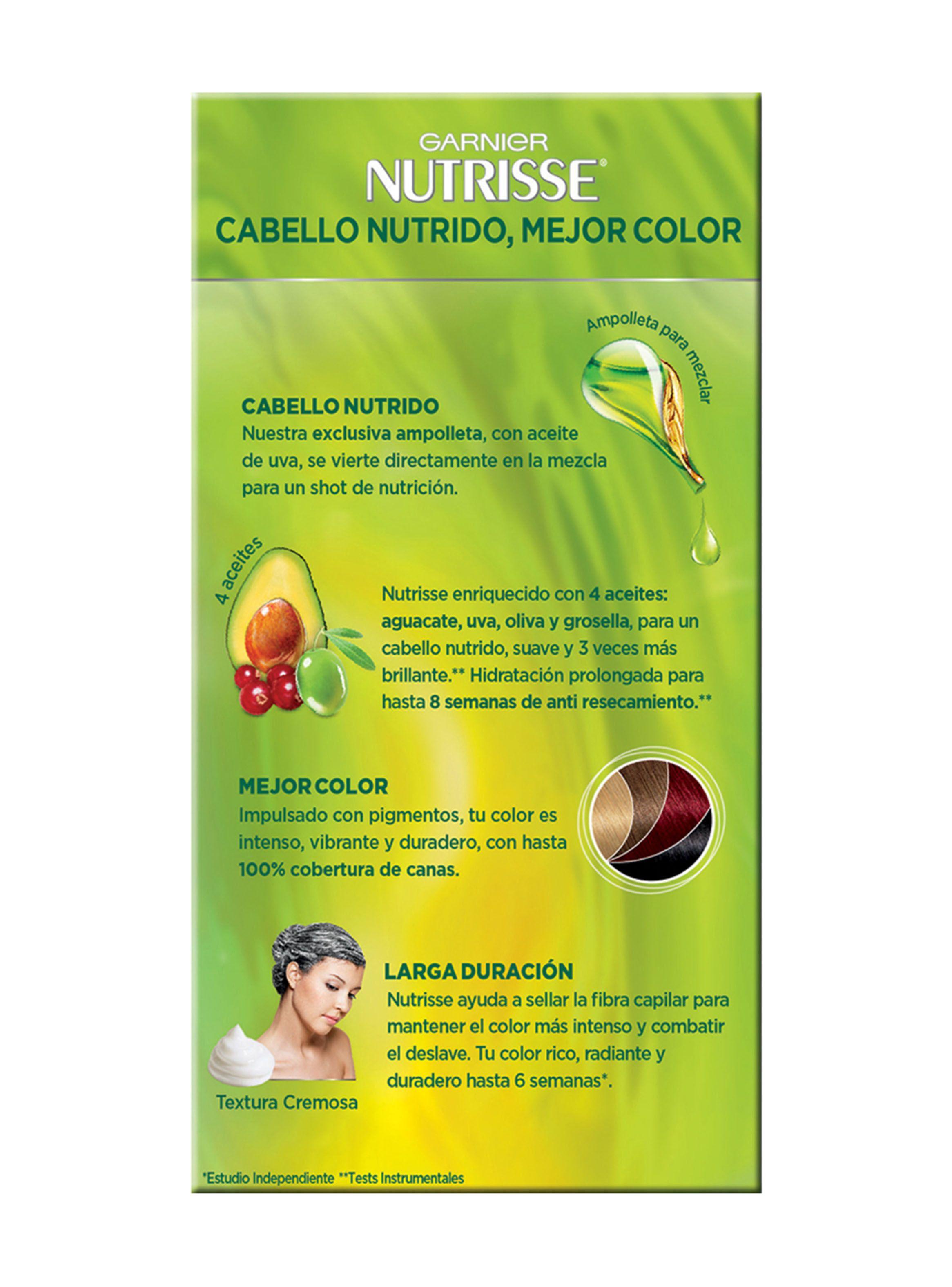 Tintura Garnier Nutrisse Coloración 52 Chocolatísimo-2