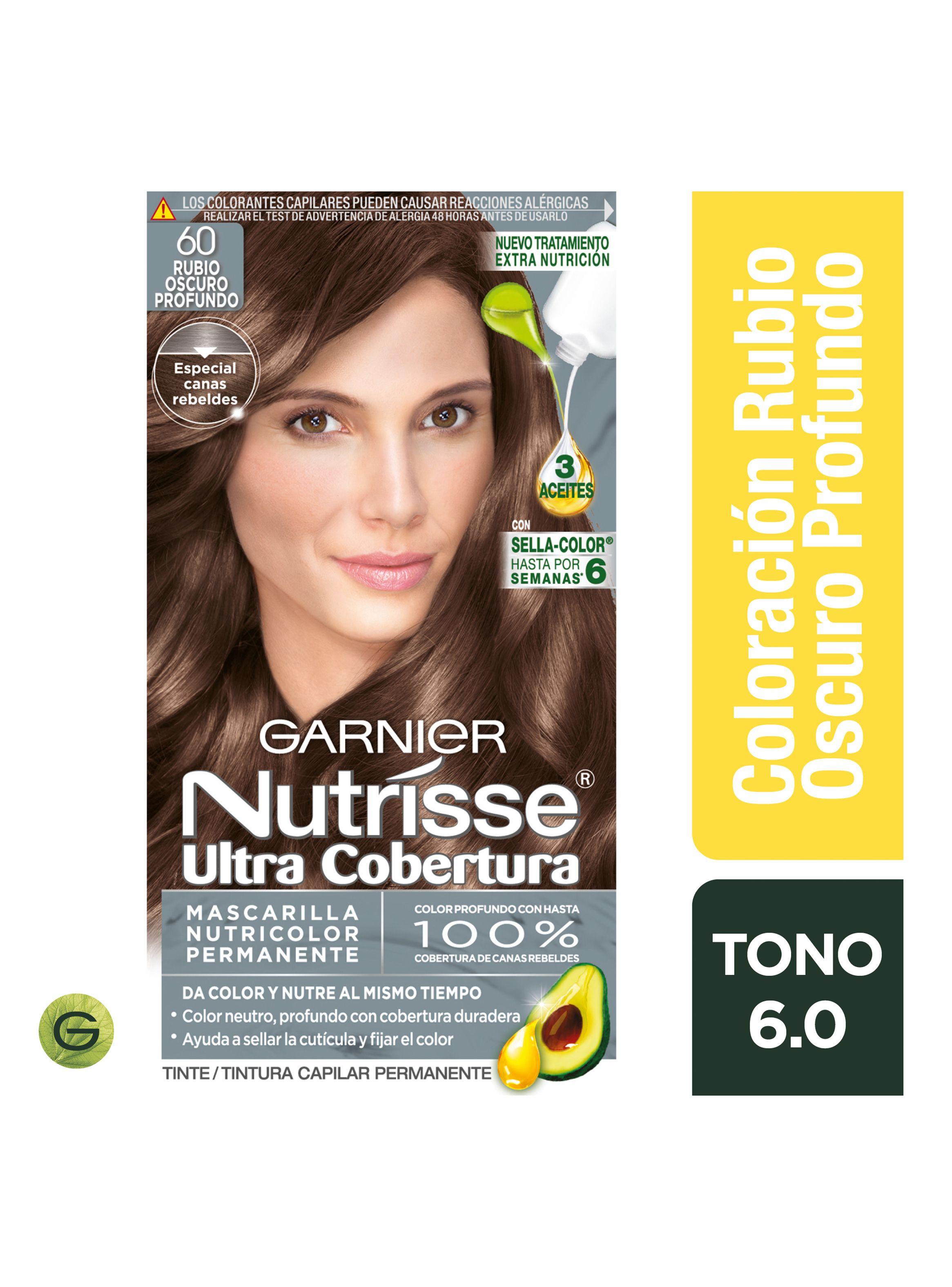 Tintura Garnier Nutrisse Ultra Cobertura 60 Rubio Oscuro Profundo-2