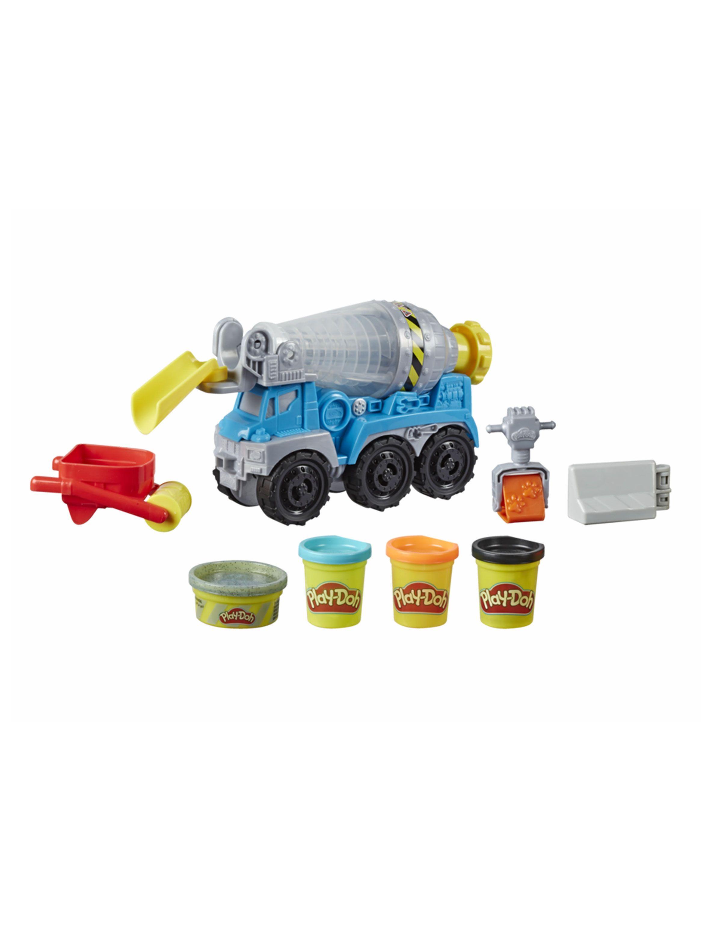 Juego de Creación PlayDoh Wheels Camión de Cemento-1