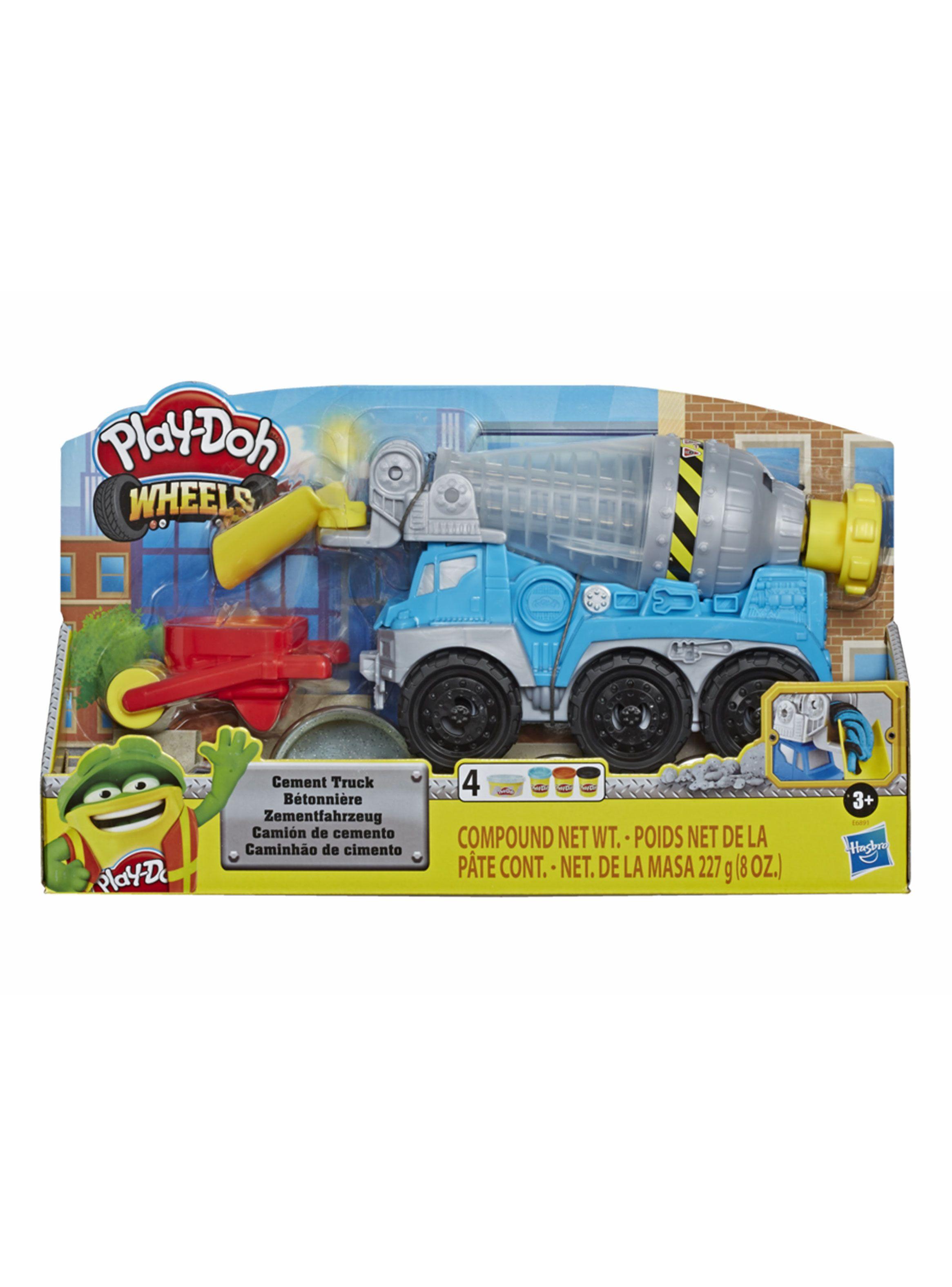 Juego de Creación PlayDoh Wheels Camión de Cemento-0