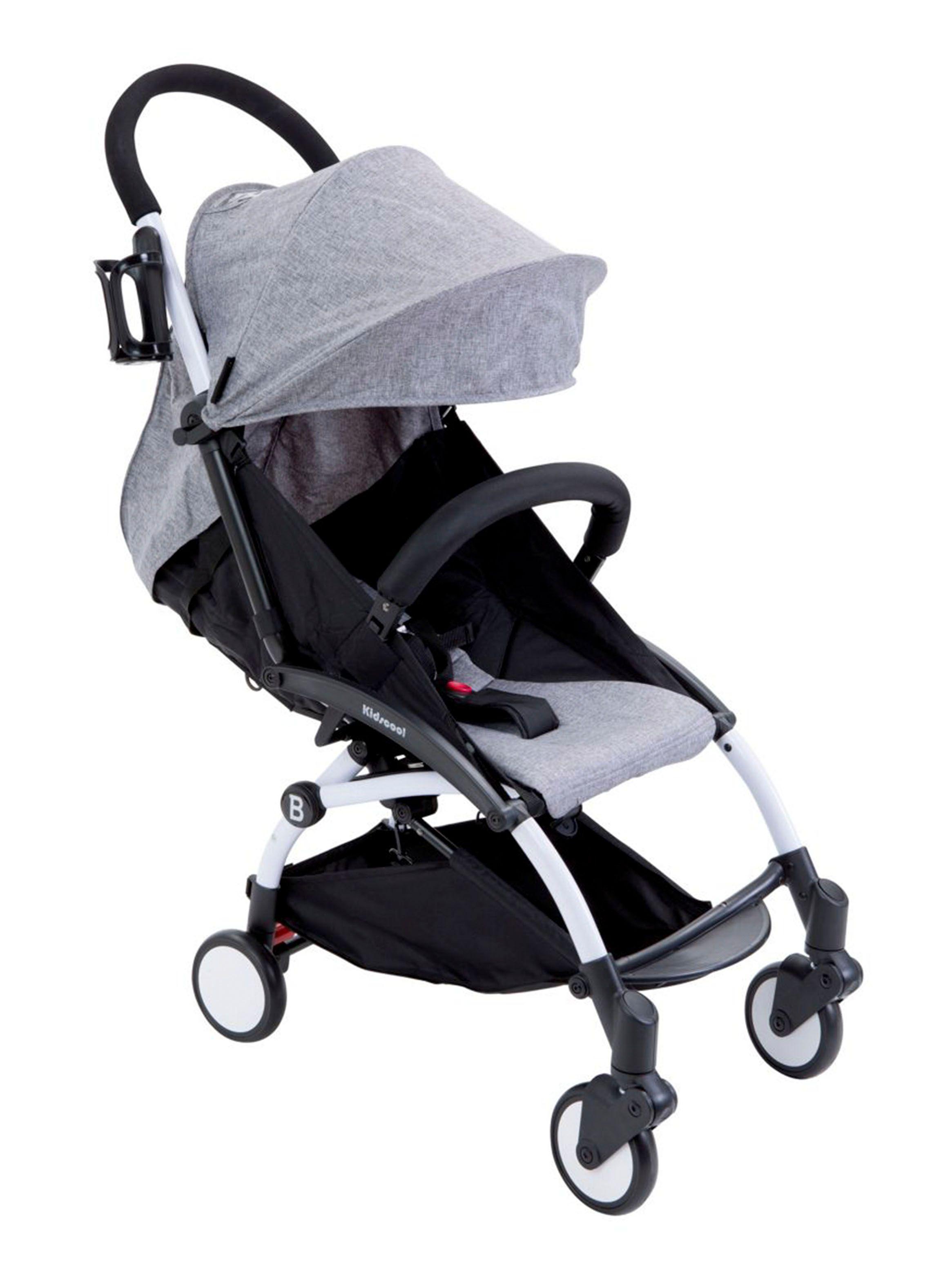 Coche Ultra Compacto Gris Kidscool-0