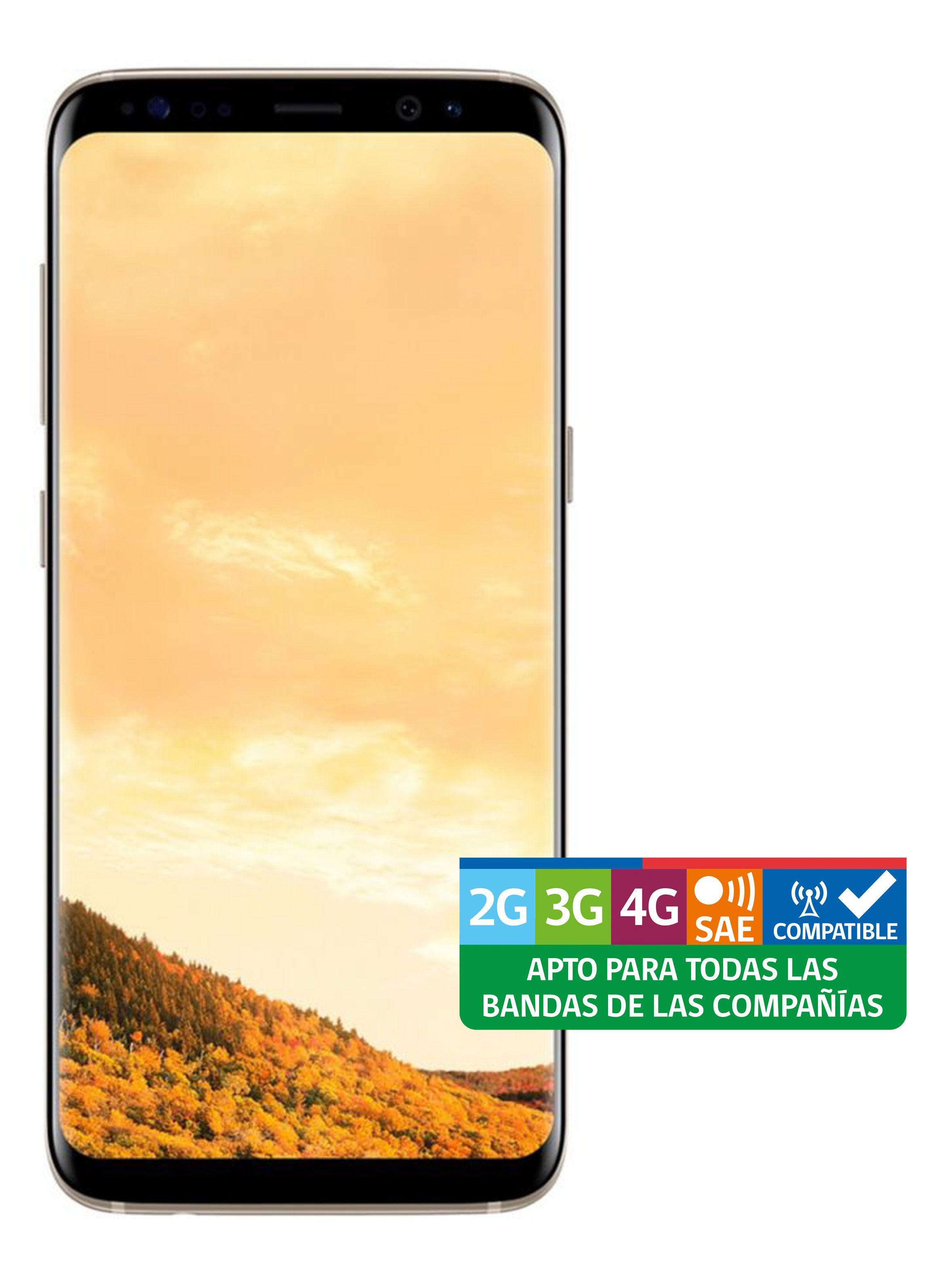 Smartphone Samsung Galaxy S8 Dorado Liberado-0