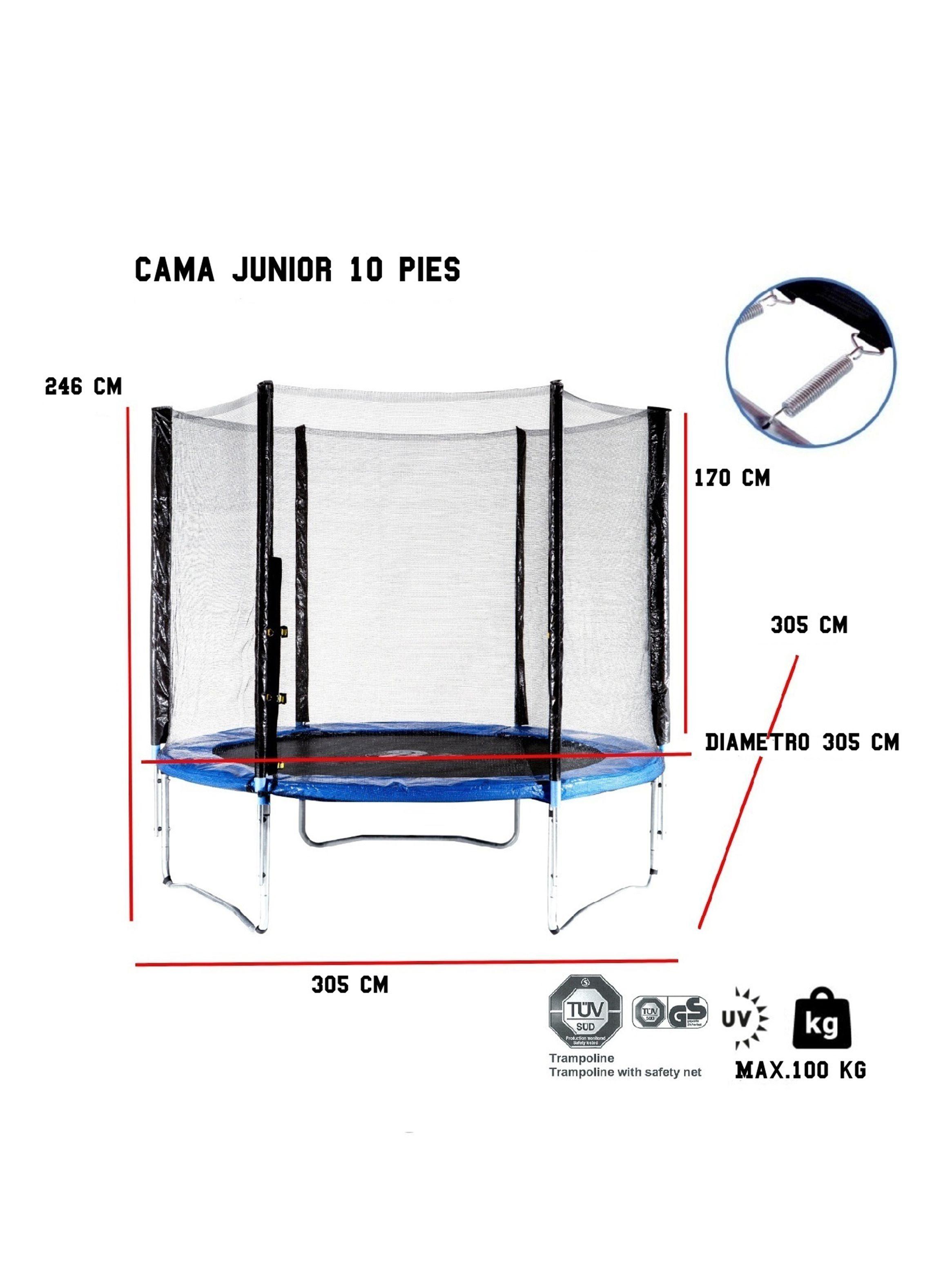 Cama Elástica 3.05 Mt Junior-5