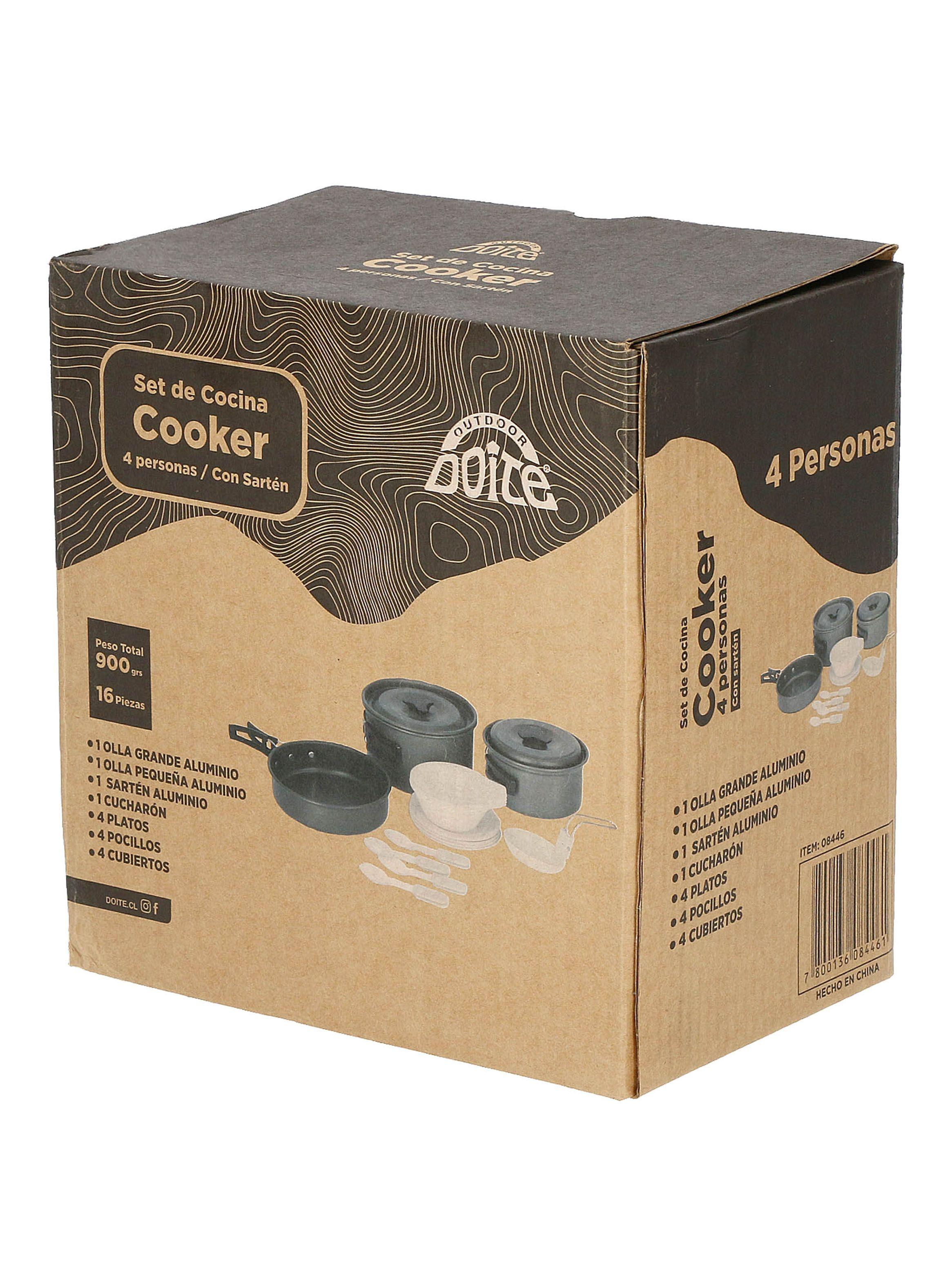 Set de Cocina Camping 4 Personas-2