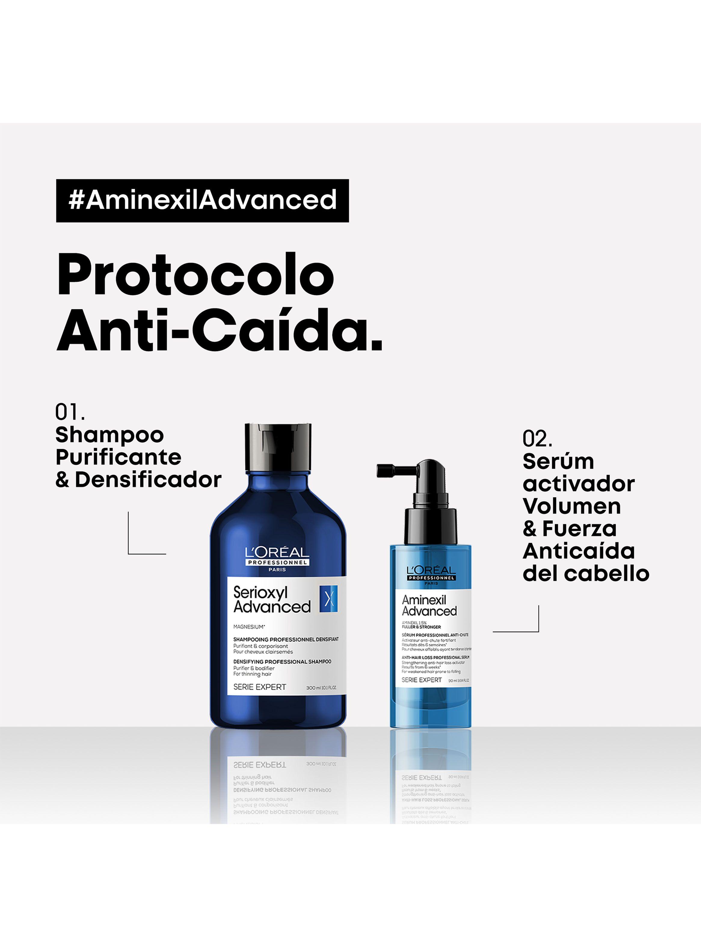 Serúm Anti-Caída Cabello Fino Aminexil Advanced 90ml-2
