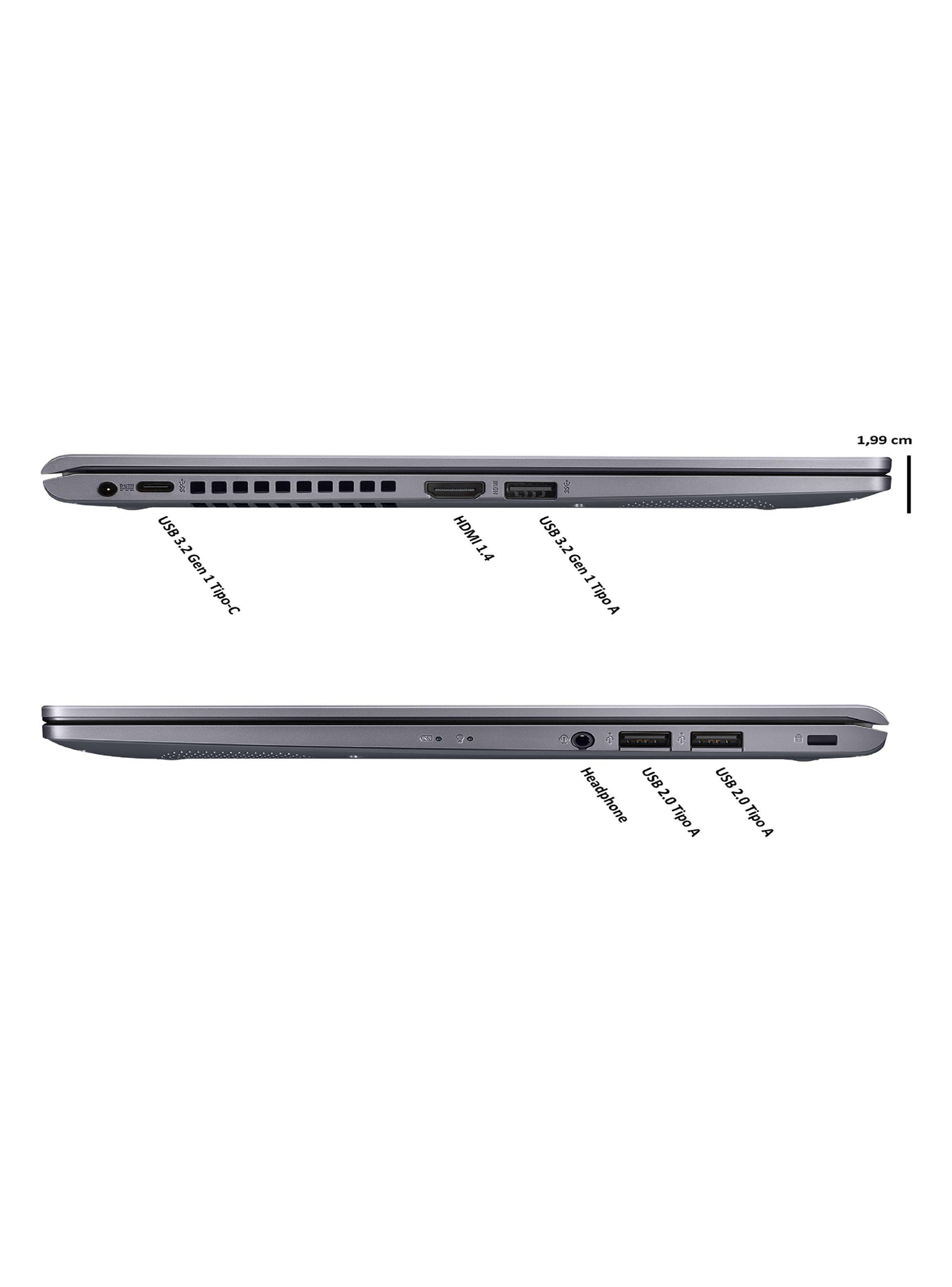 Notebook M415 AMD Ryzen 5 8GB RAM 256GB SSD 14" FHD-4