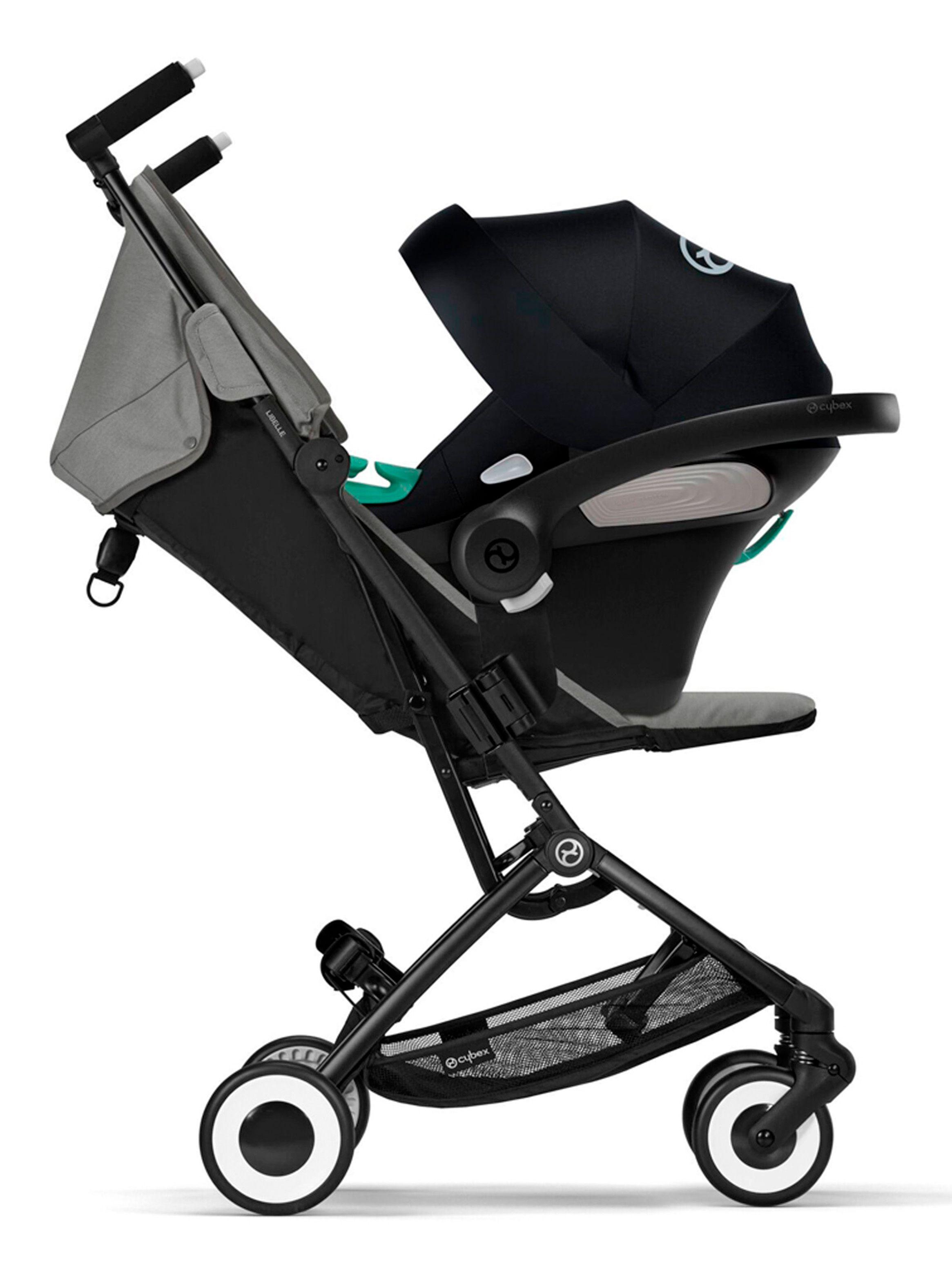 Coche Travel System Libelle Gris y Silla Aton B2-2