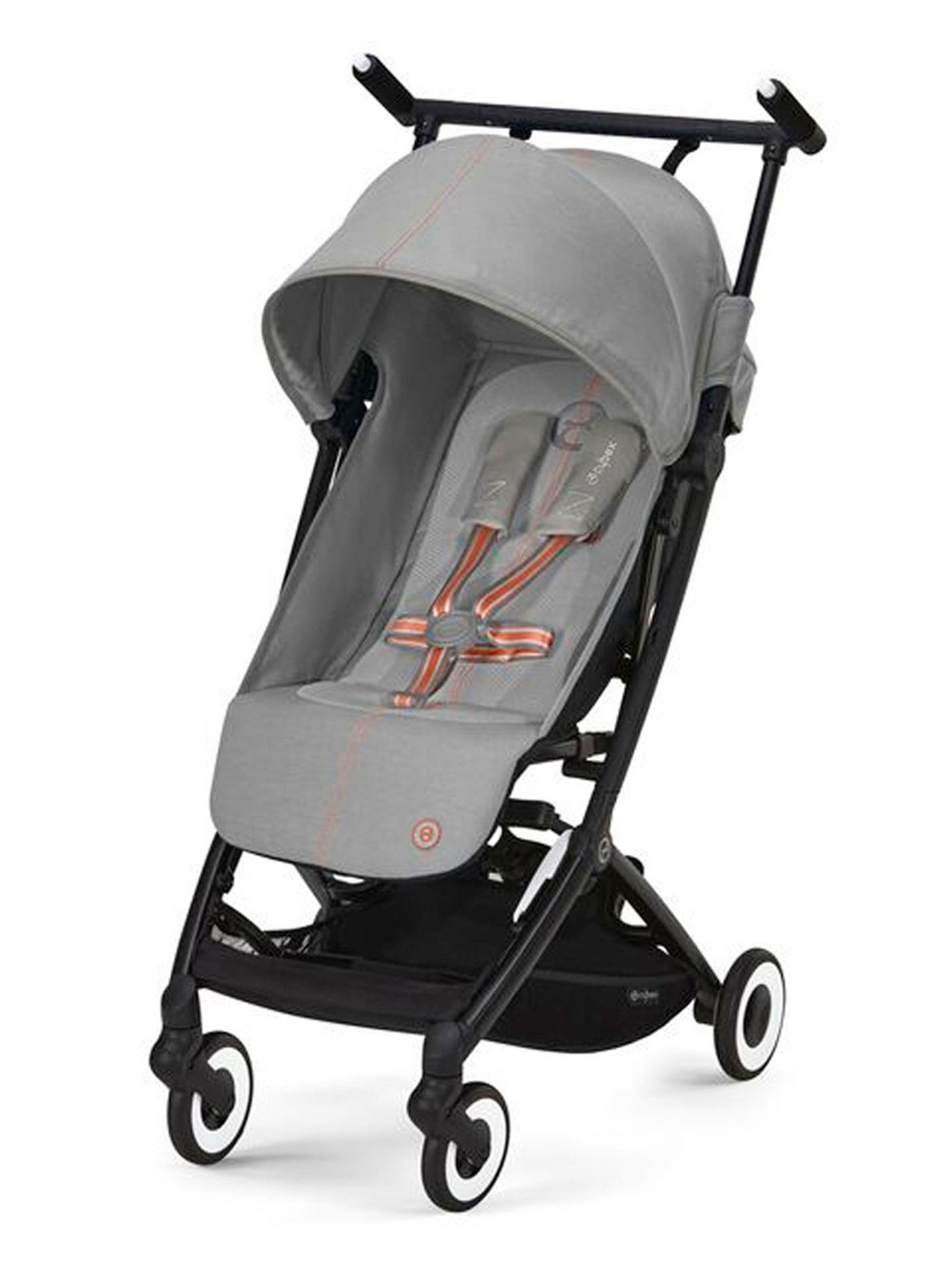 Coche Travel System Libelle Gris y Silla Aton B2-1