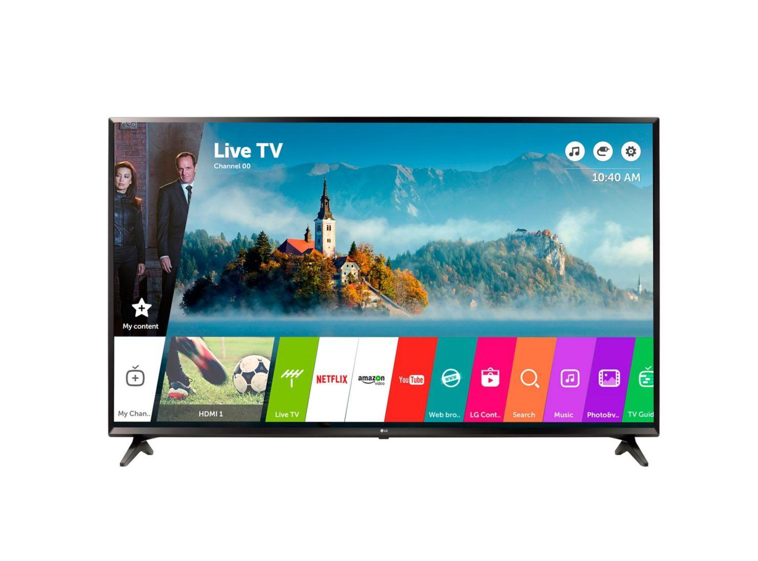 LED 49" LG Smart TV 4K Ultra HD 49UJ6300-0