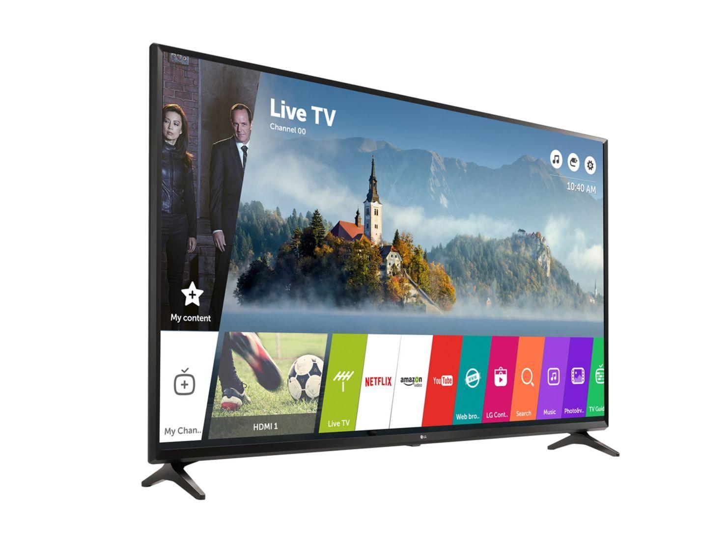 LED 49" LG Smart TV 4K Ultra HD 49UJ6300-1