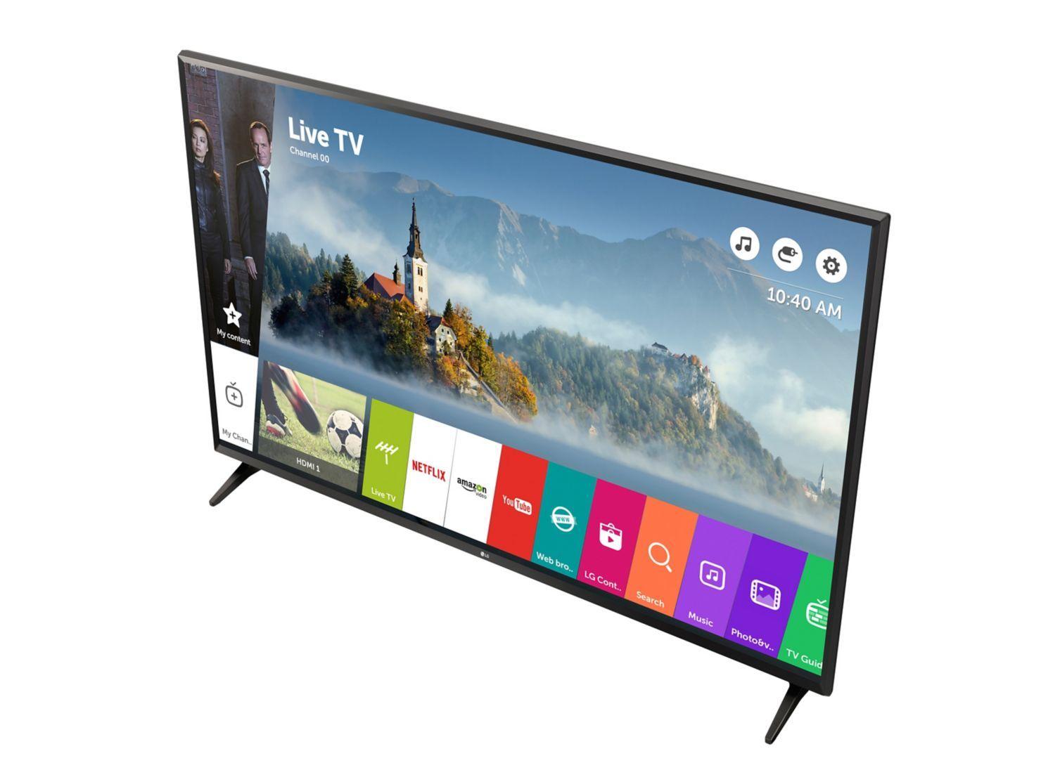 LED 49" LG Smart TV 4K Ultra HD 49UJ6300-3
