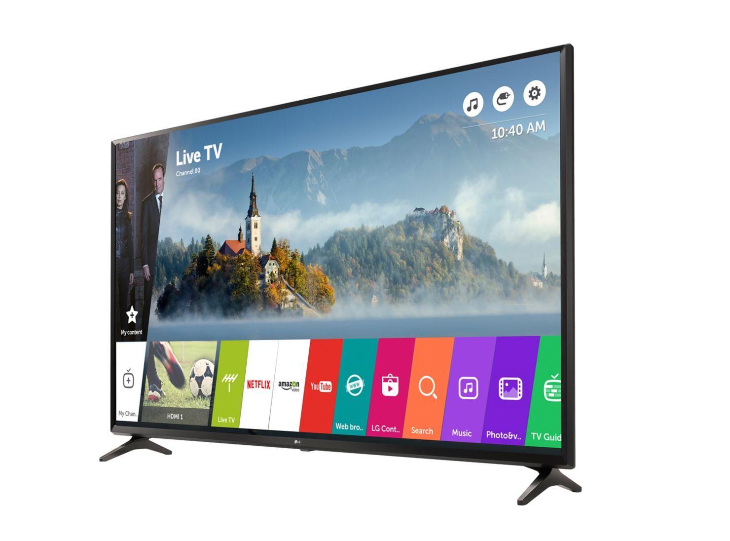 LED 49" LG Smart TV 4K Ultra HD 49UJ6300-2