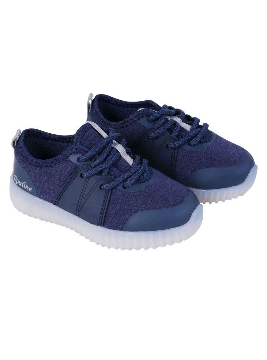 Zapatilla Casual Niño Azul Opaline-2
