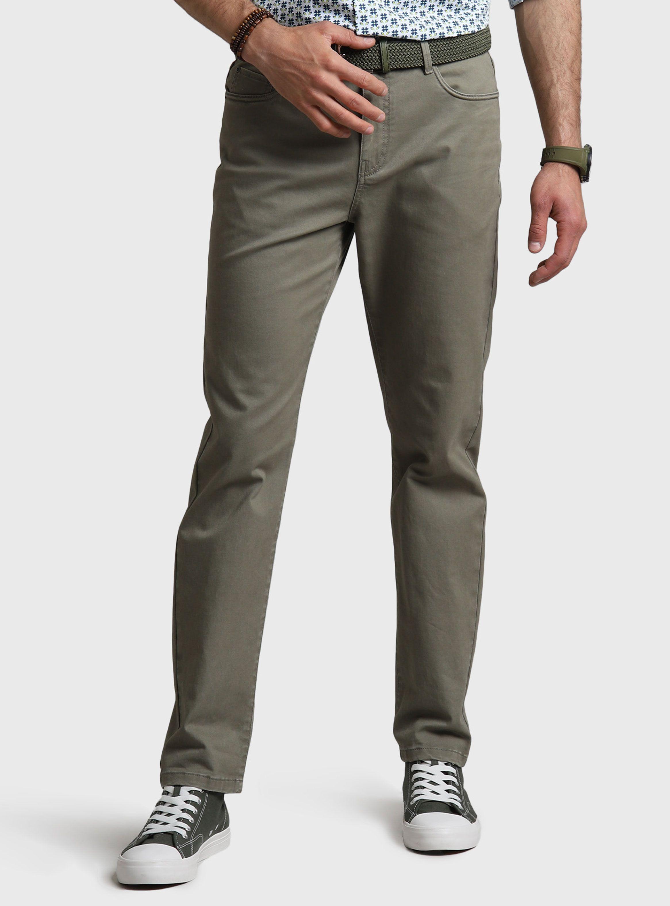 Pantalón Five Pocket Spandex Gris-0
