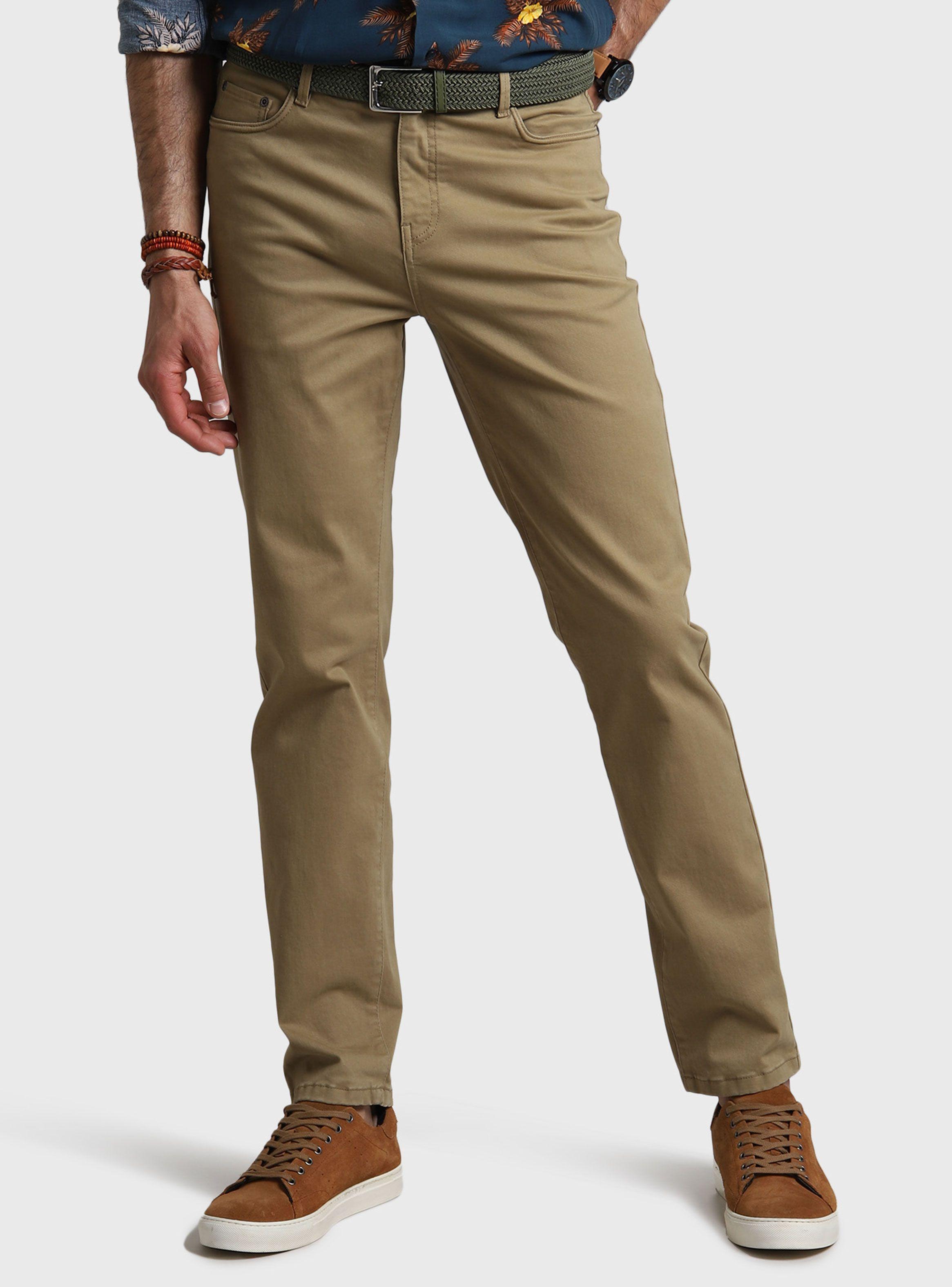 Pantalón Five Pocket Spandex Gris-0