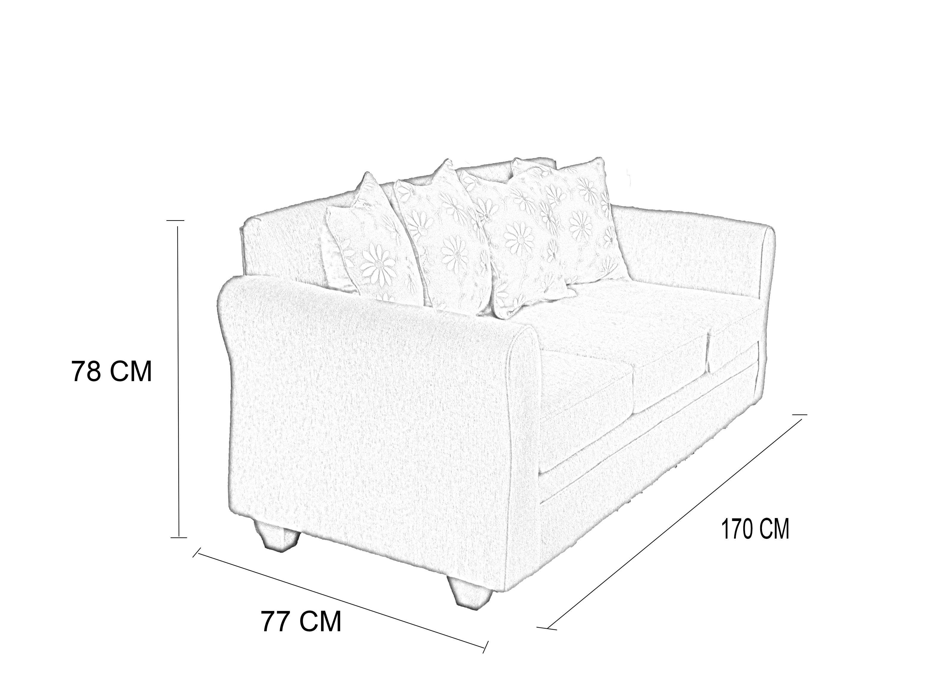 Juego Living Olimpo Sofá 3C + Sofá 2C + Sillón 1C-4