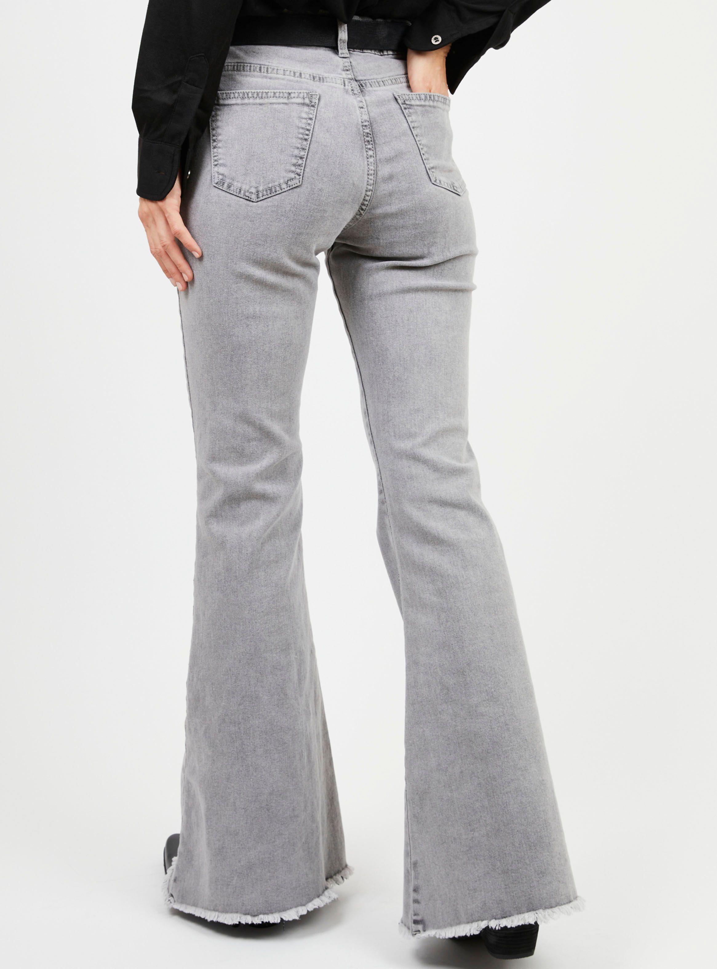 Jeans Romina Tiro Alto Gris-1