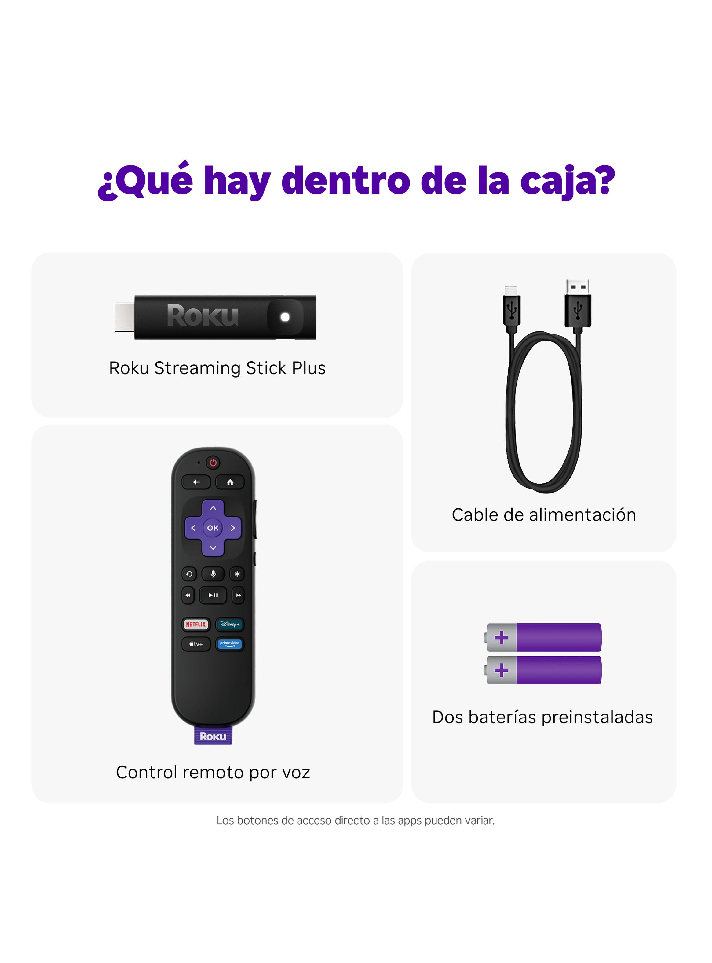 Roku Streaming Stick Plus 2025 - Dispositivo de streaming 4K y HDR para TV-2