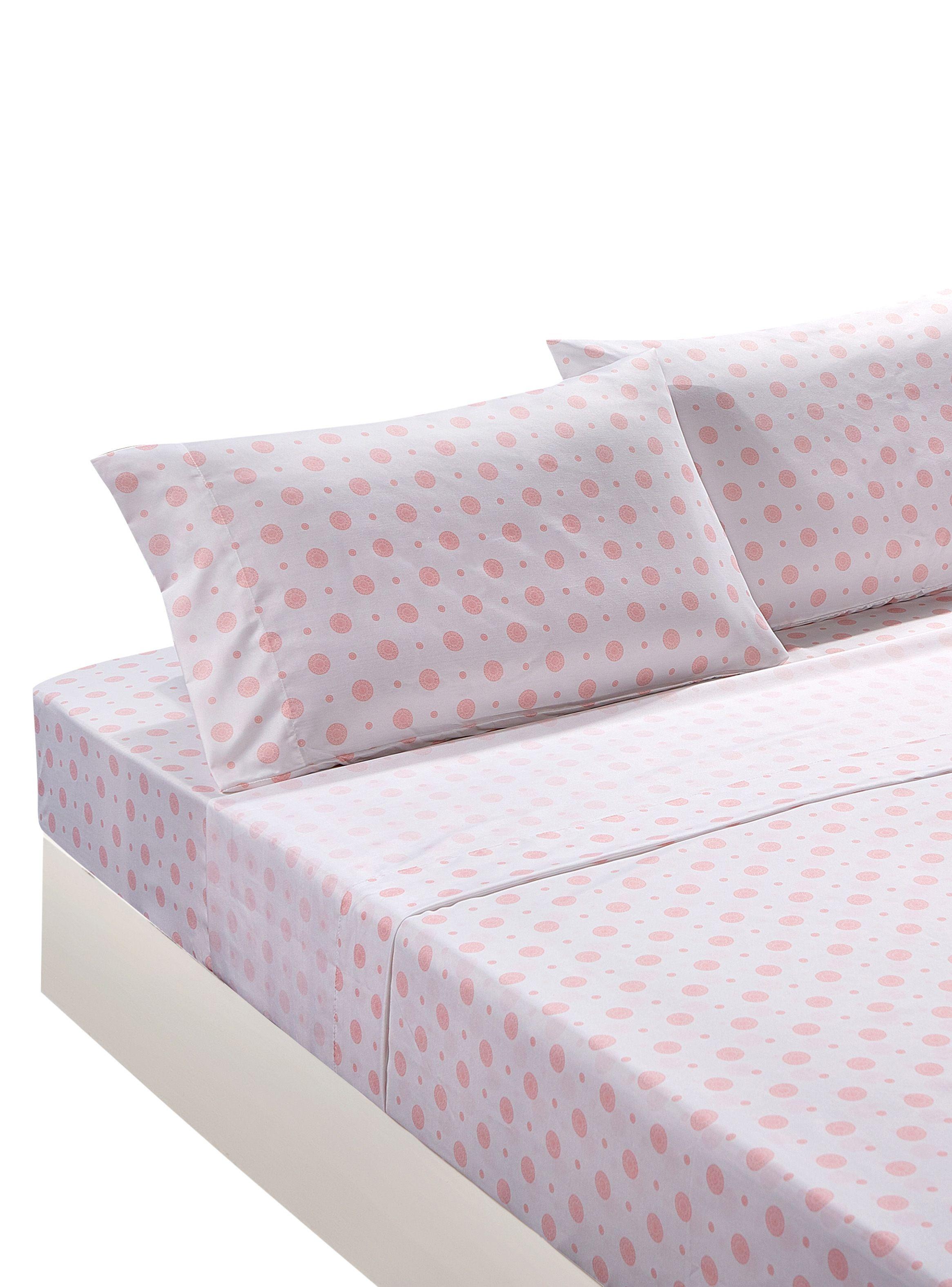 Sábanas King Attimo Estampado Peachskin-0