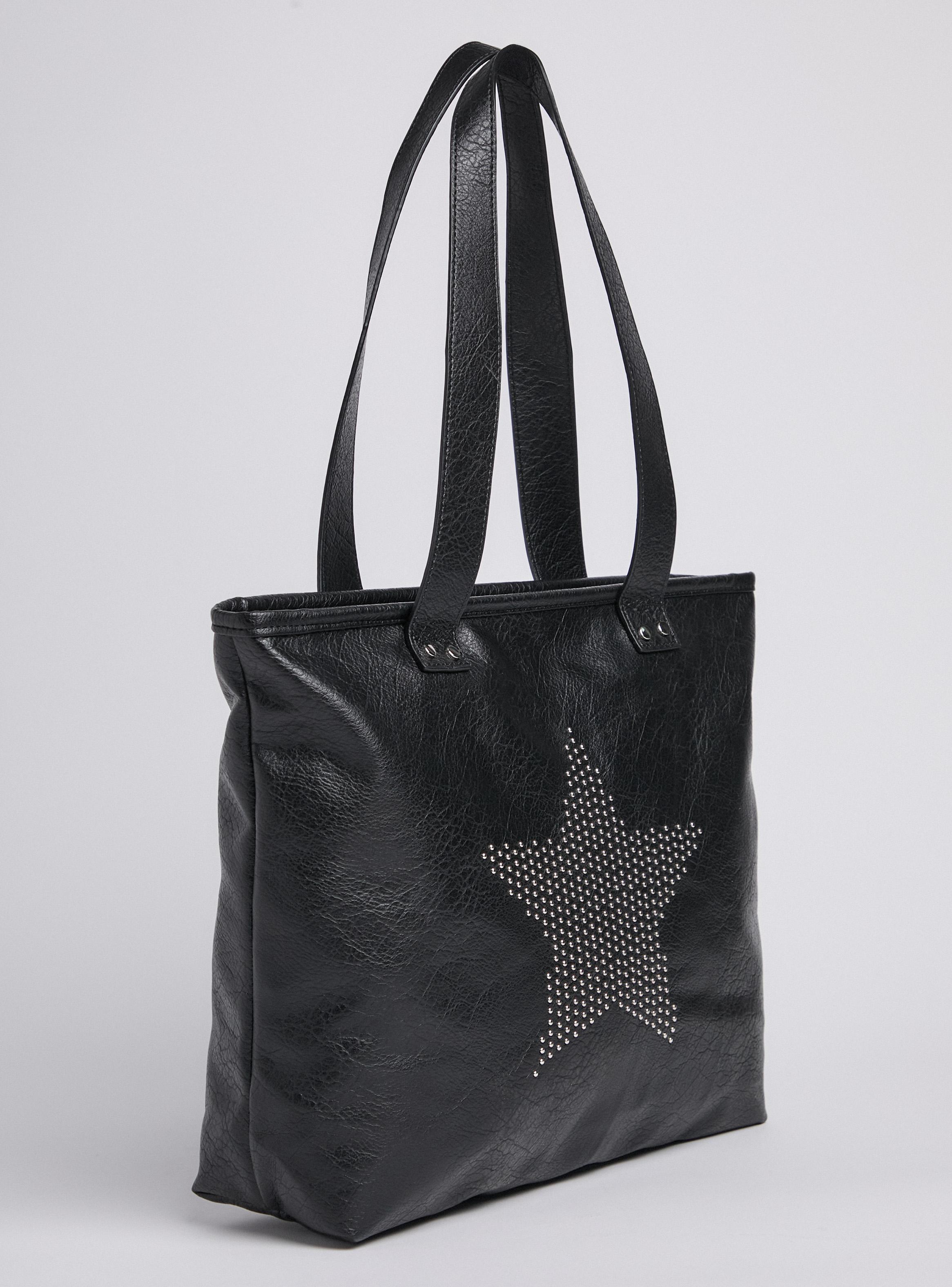 Cartera Tote Estrella con Tachas-2