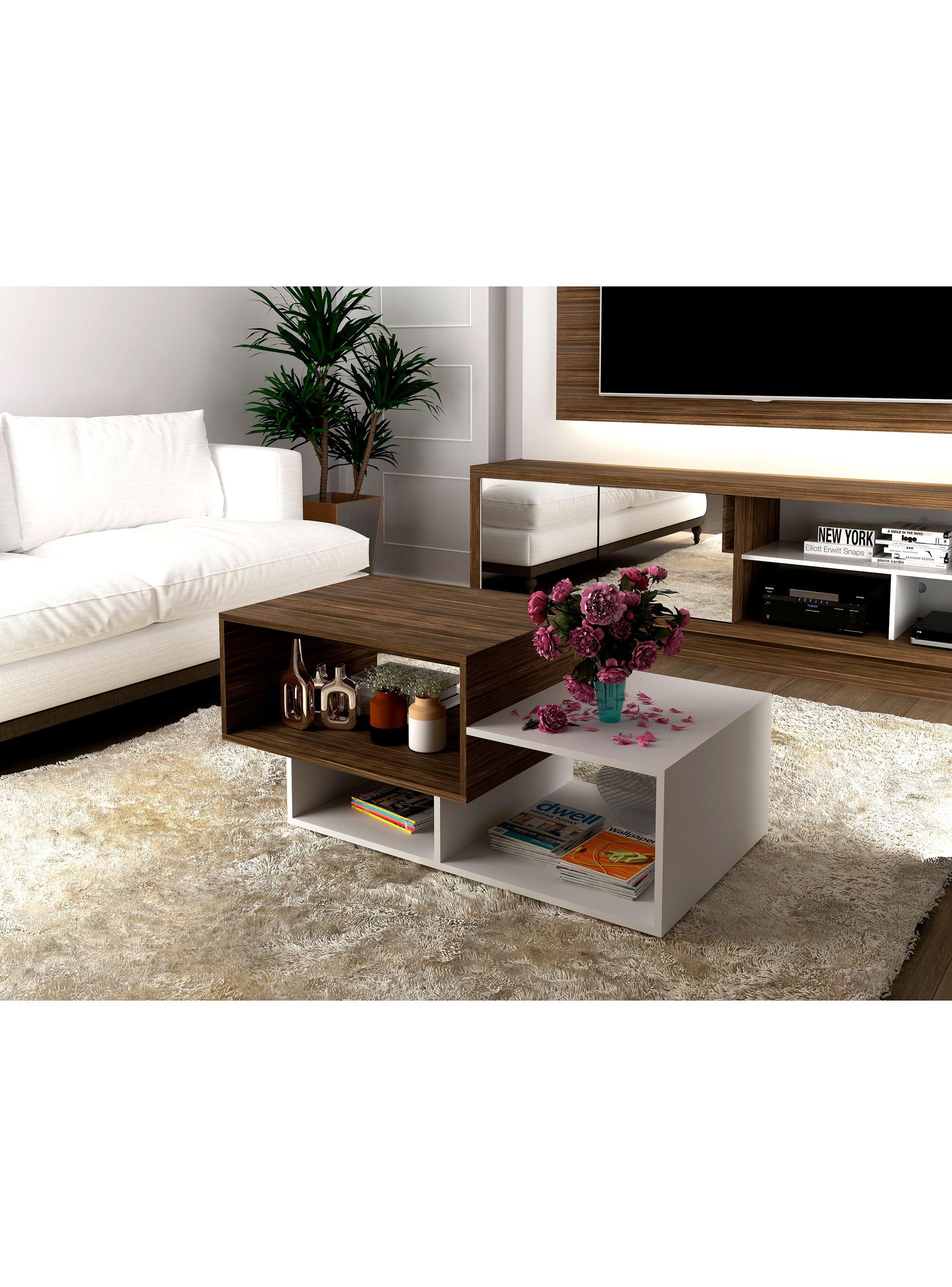 Mesa Tecnomobili de Centro Cubos Asimétrica-0
