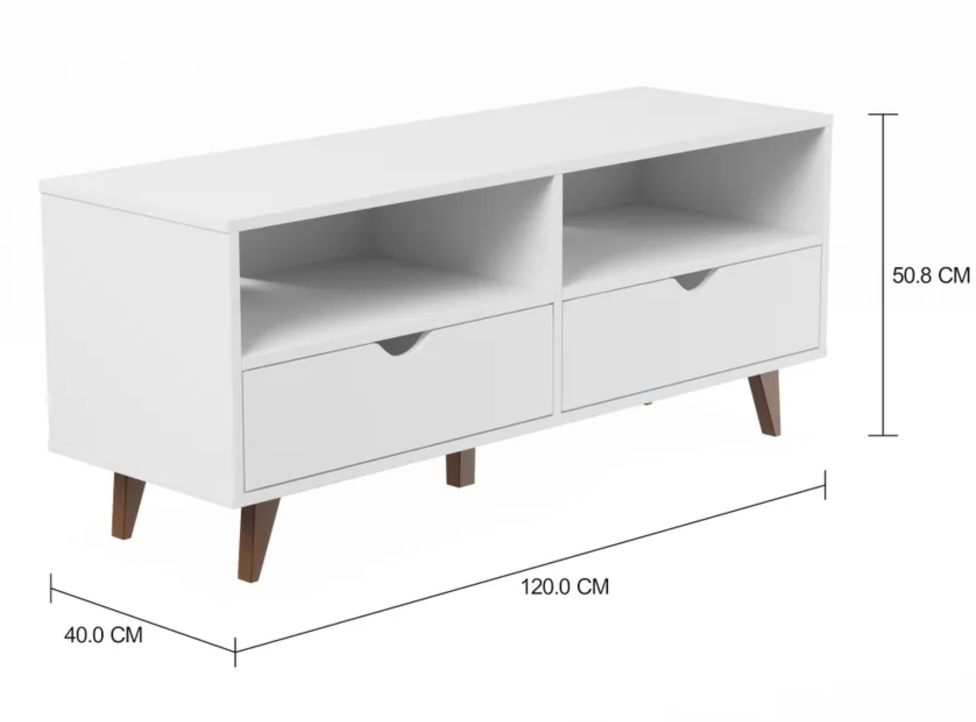 Rack TV Block FK171 Blanco-1