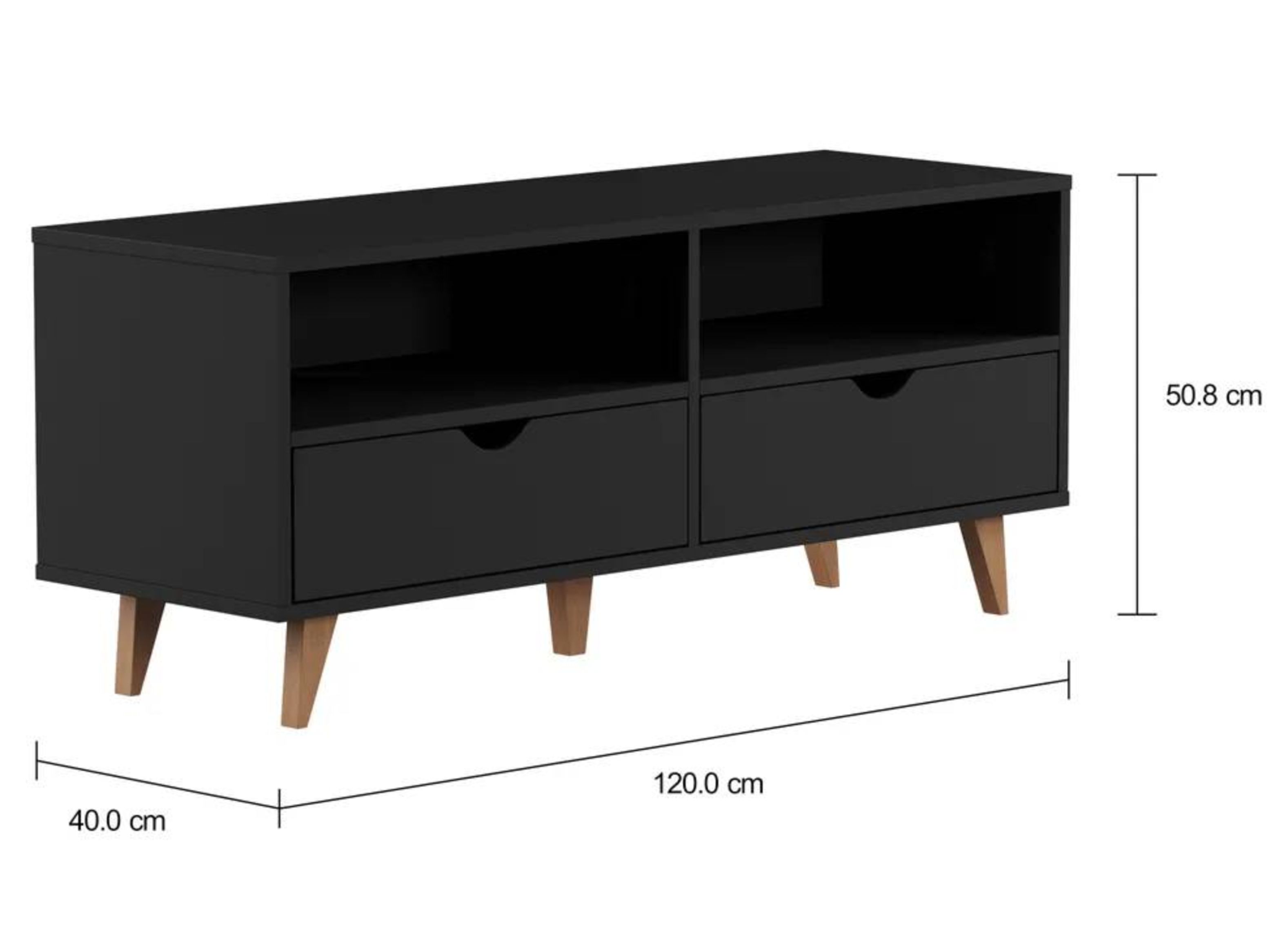 Rack TV Block FK171 Negro-1