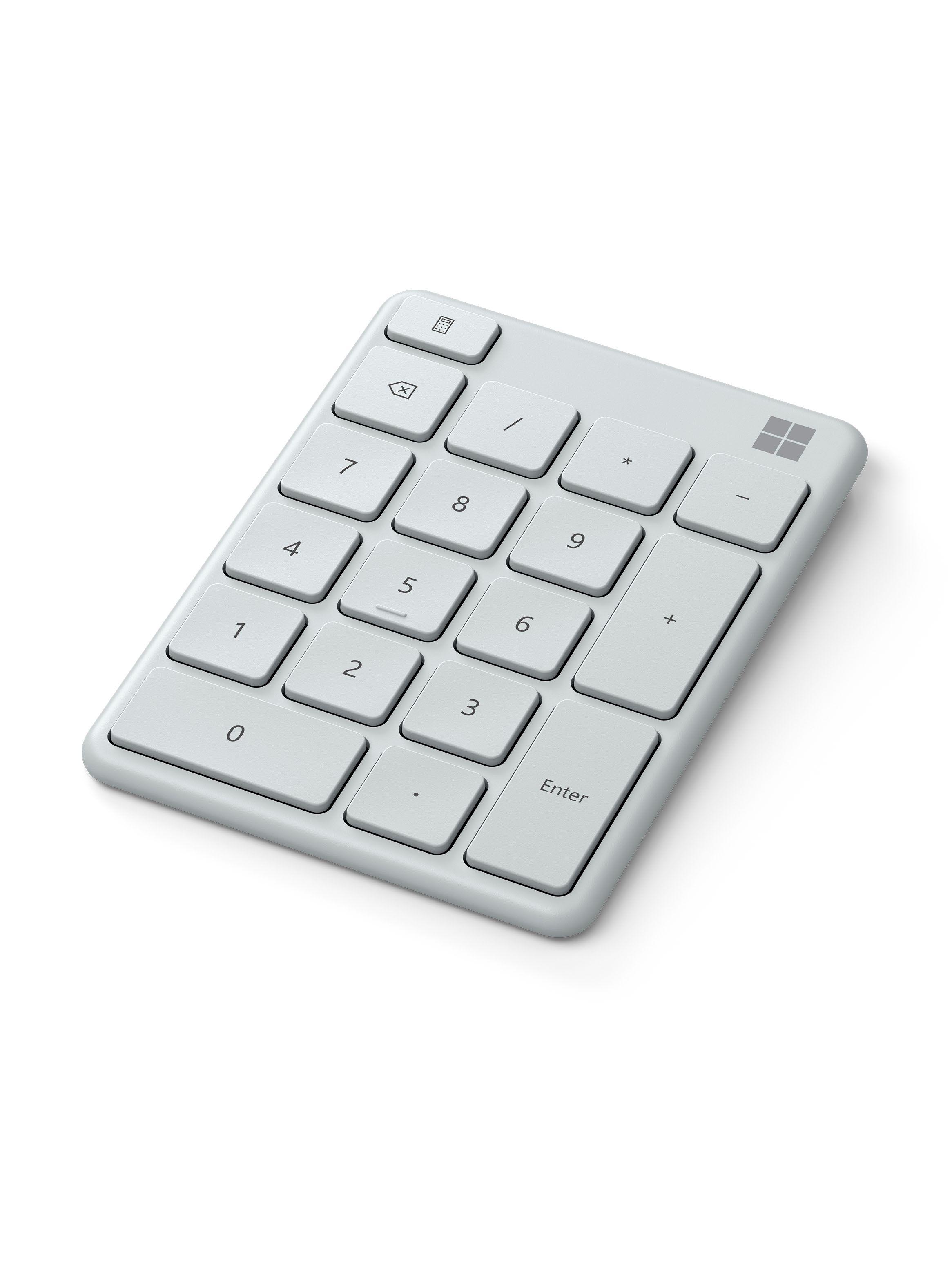 Teclado Numérico Microsoft Numberpad Blanco-1