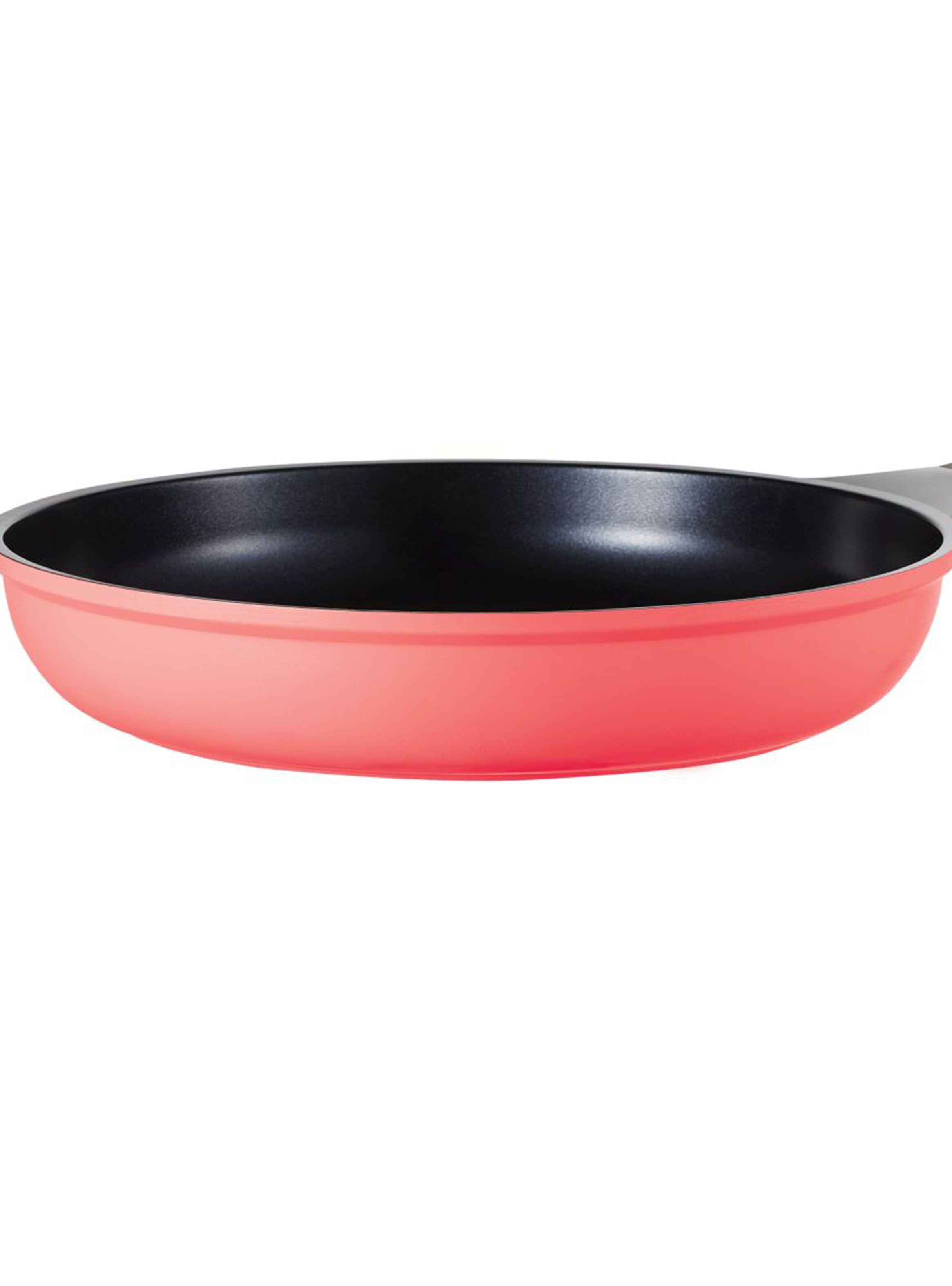 Sartén Mango Recubrimiento Cerámico 24 cm Rosado-1