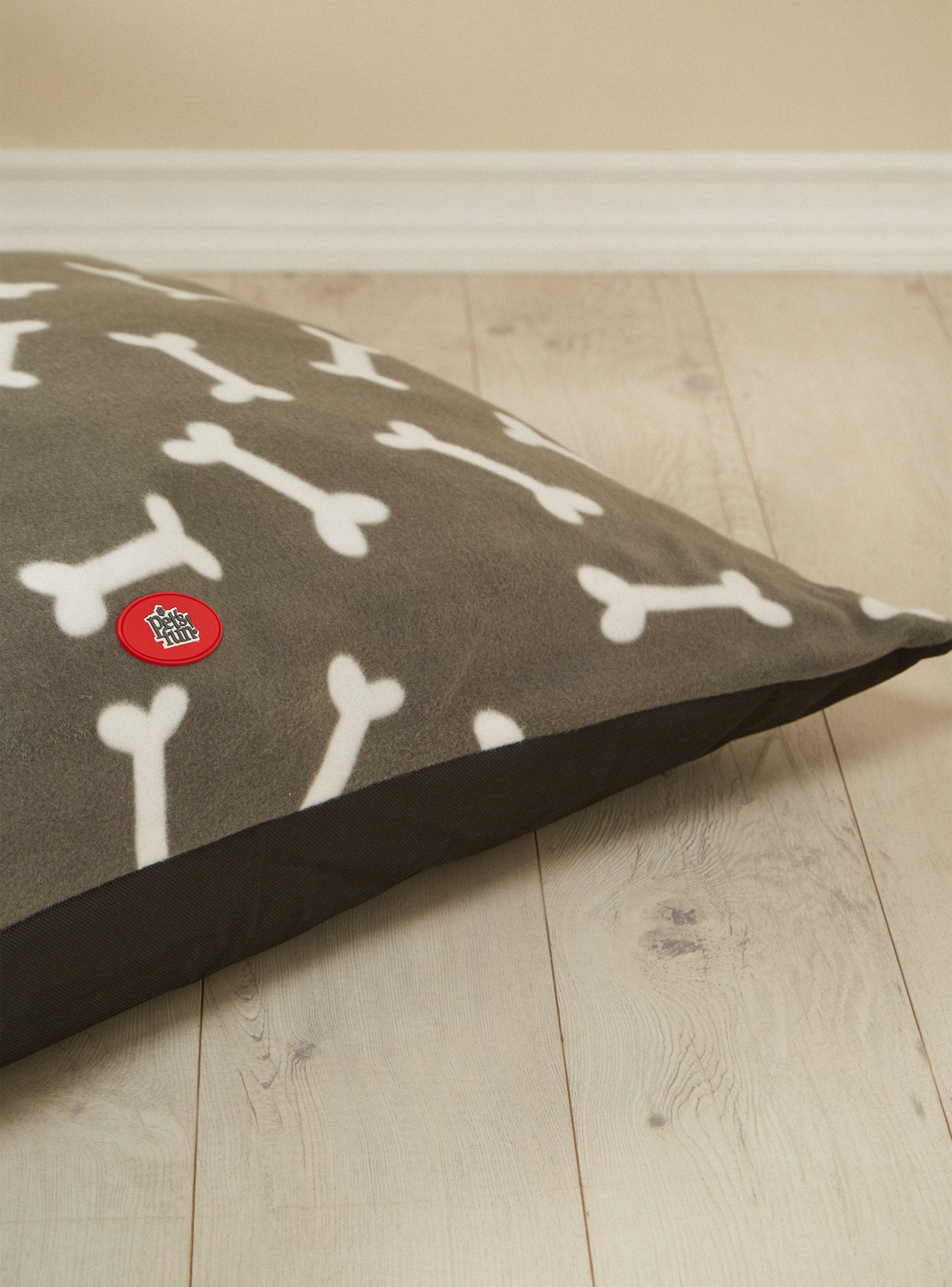 Colchón Pet's Fun para Perros Estampado Hueso 91 x 71 cm-1