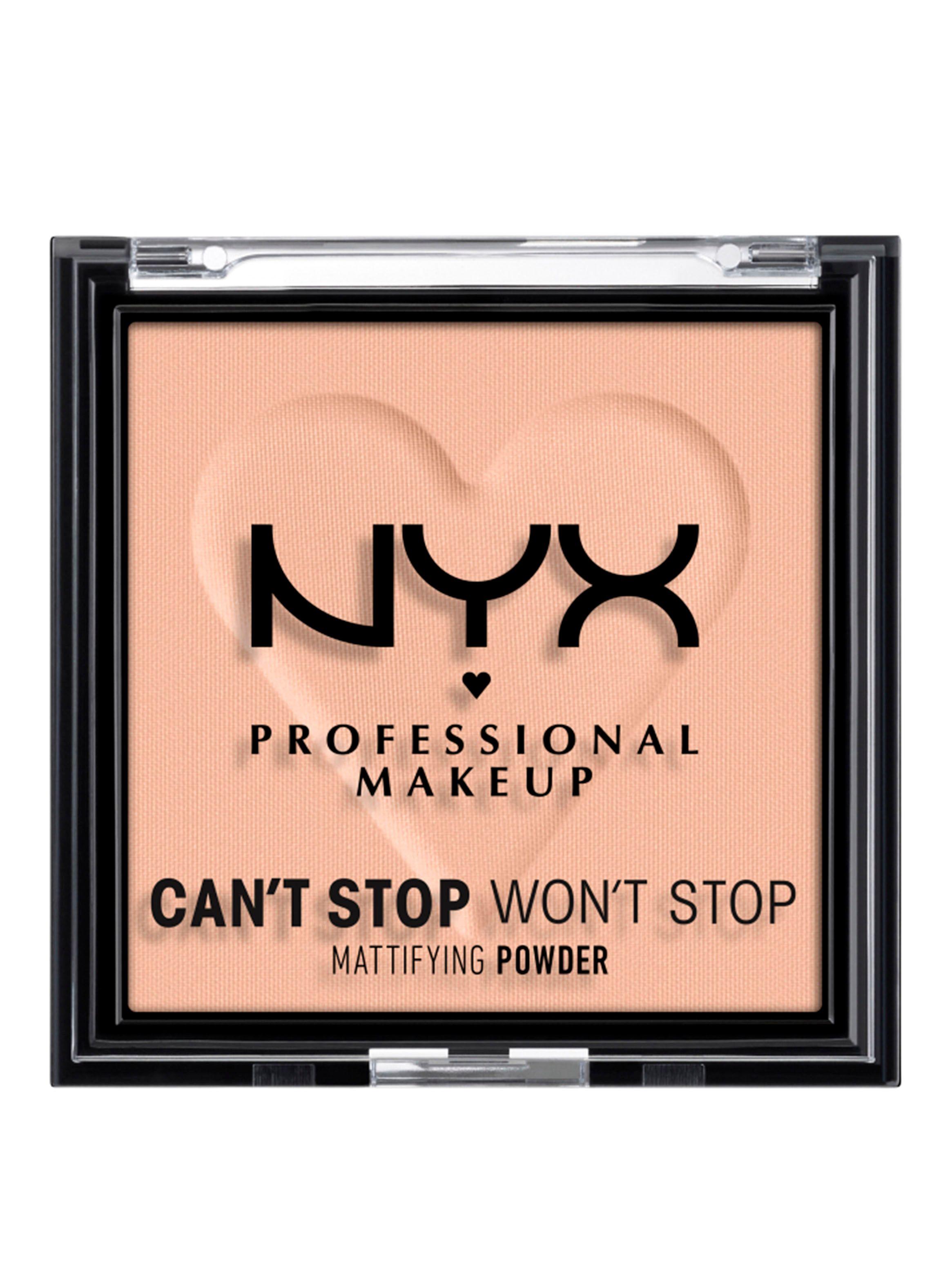 Polvo Nyx Professional Makeup Matificante Can'T Stop Won'T Stop - Medium-2