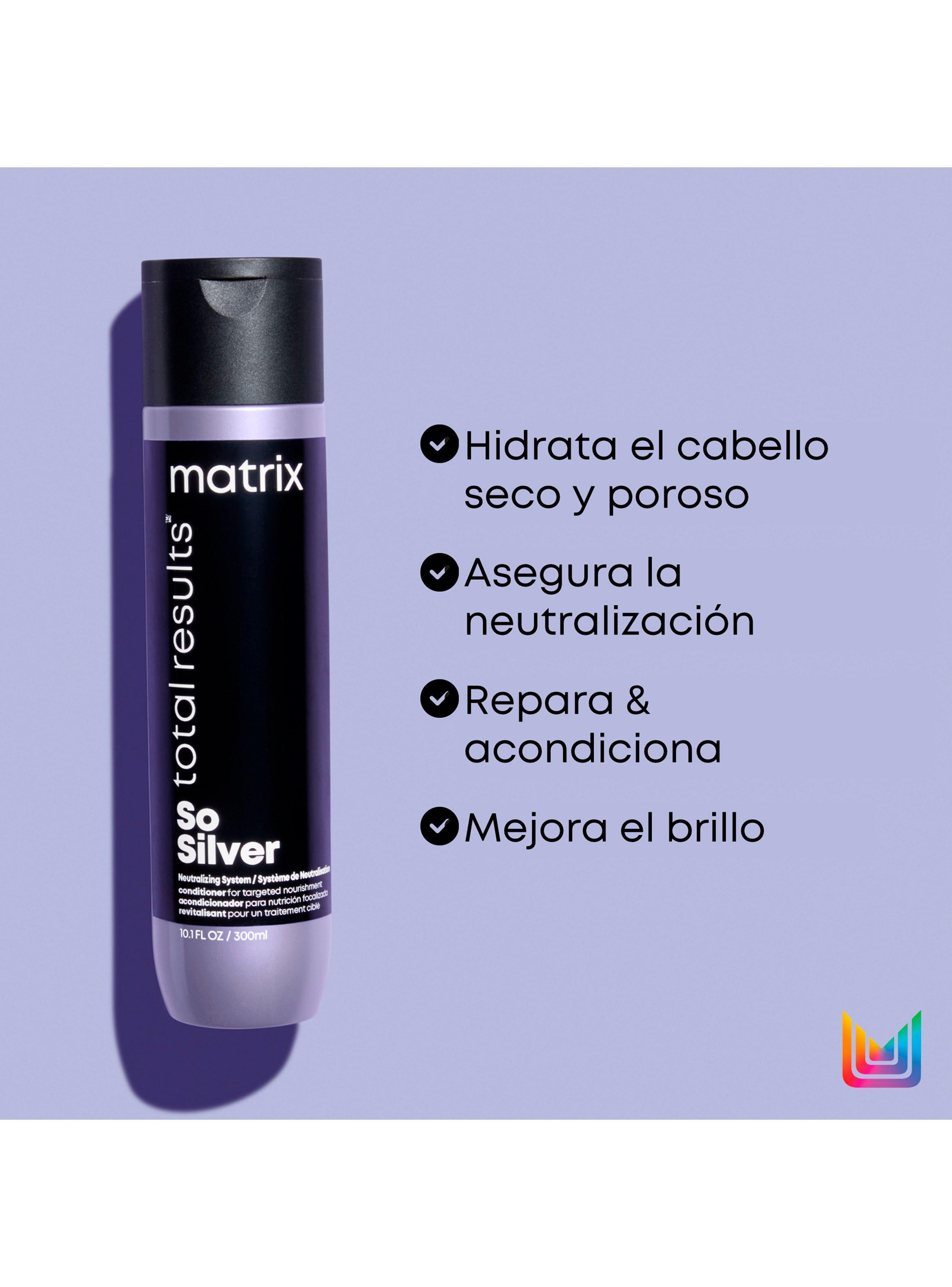 Set Matizador Rubios-Grises So Silver Shampoo Violeta 300 ml + Acondicionador 300 ml-3