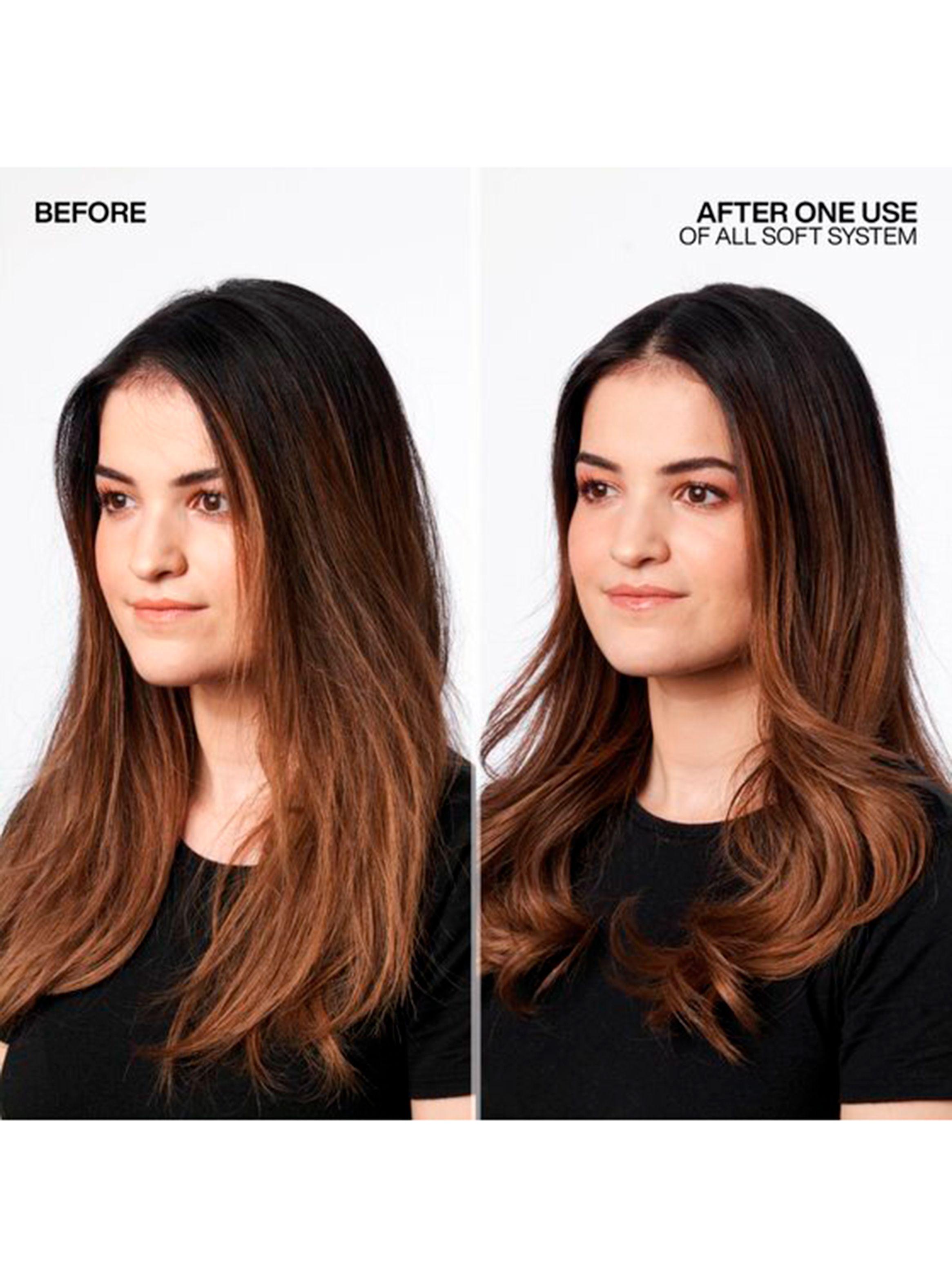 Ser Hidratación All Soft Shampoo 300ml + One United 150 ml-4