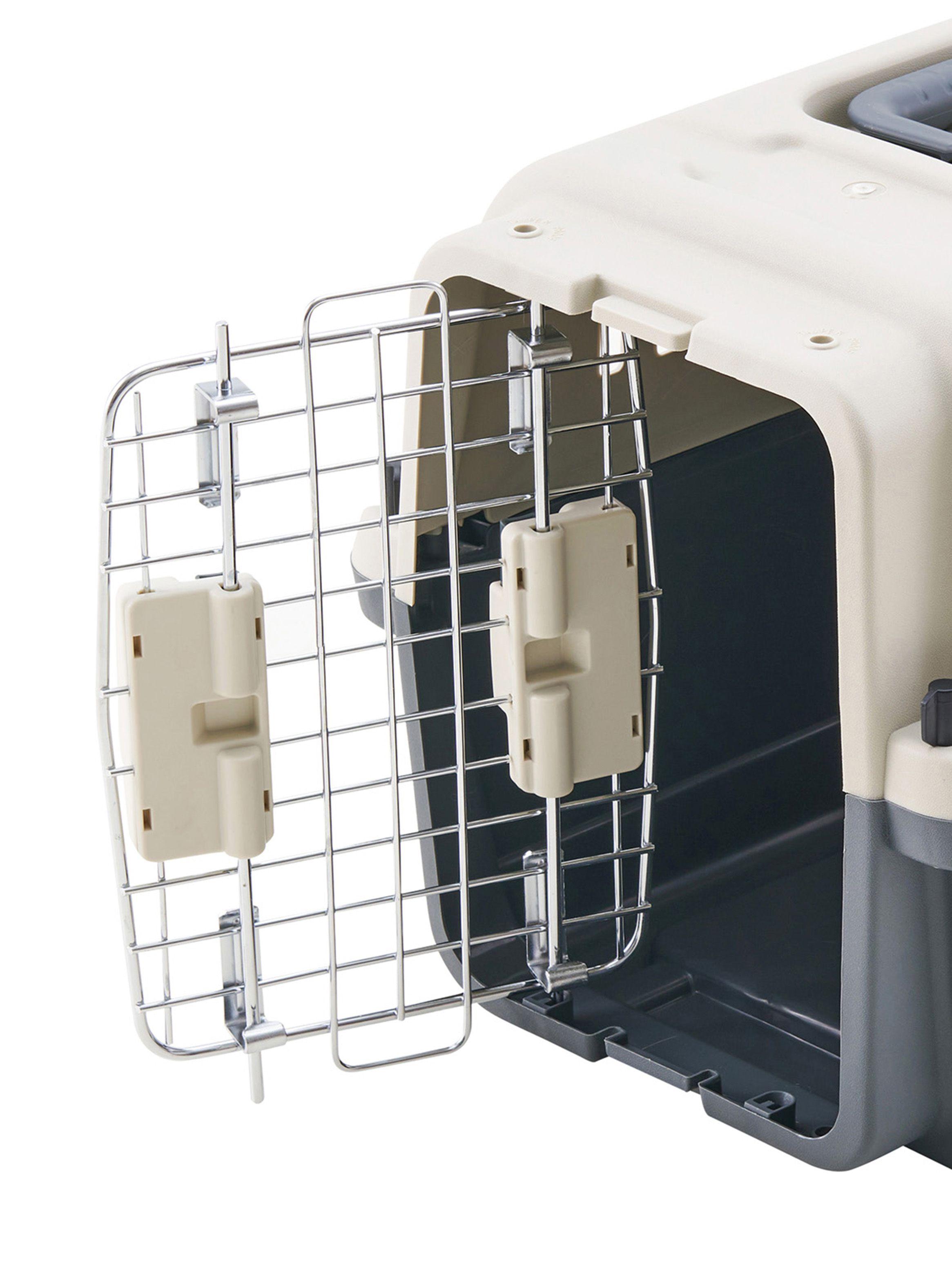 Jaula de Transporte M 4 Ruedas 67 x 51 x 47 cm-4