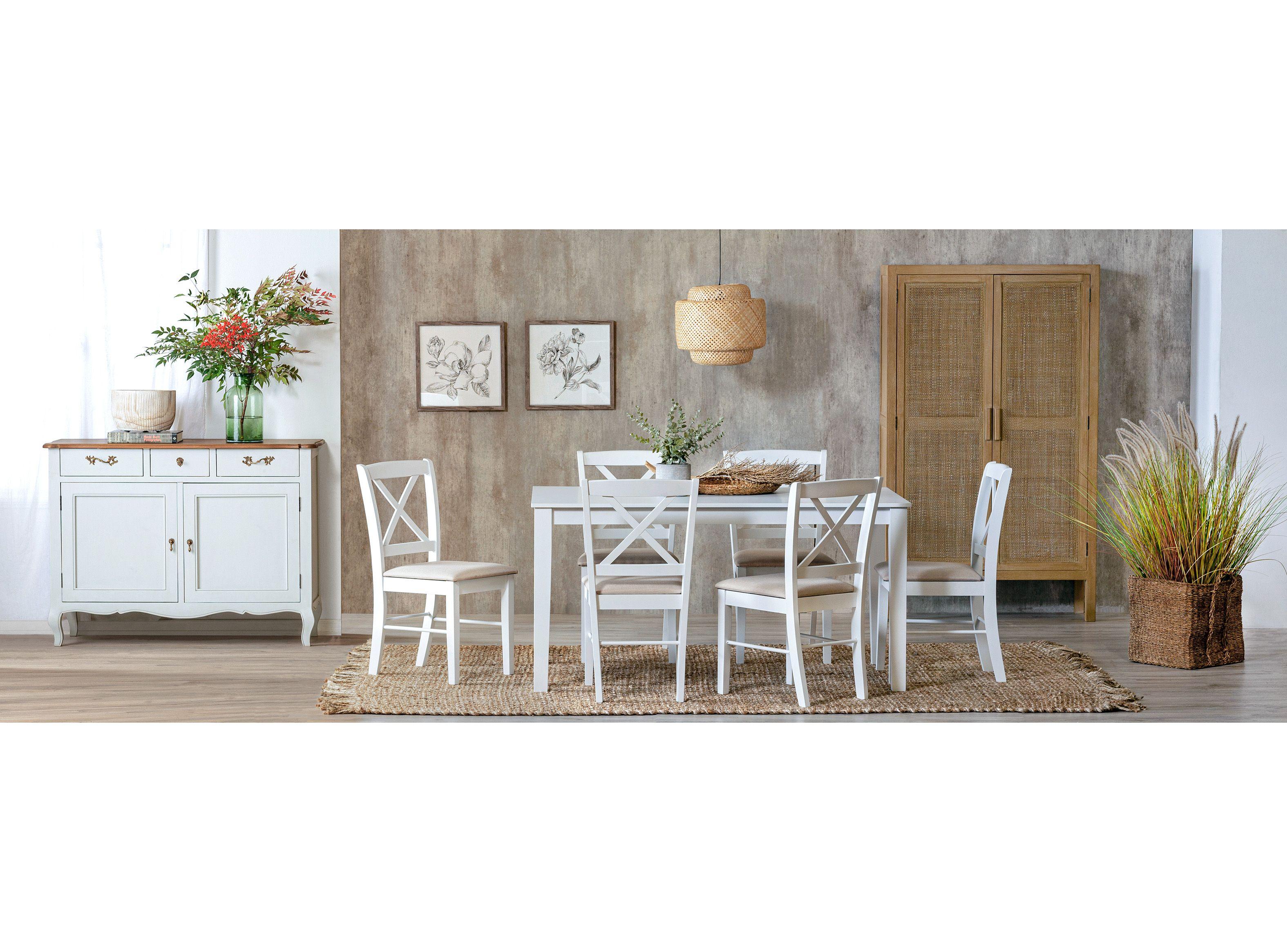 Juego de Comedor Solange + 6 Sillas-8